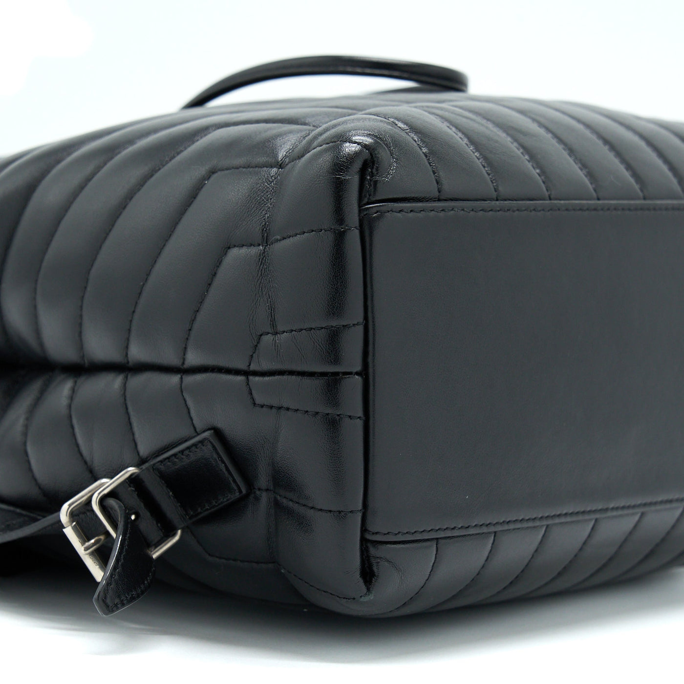 SAINT LAURENT/YSL LOU LOU BACKPACK BLACK SHW