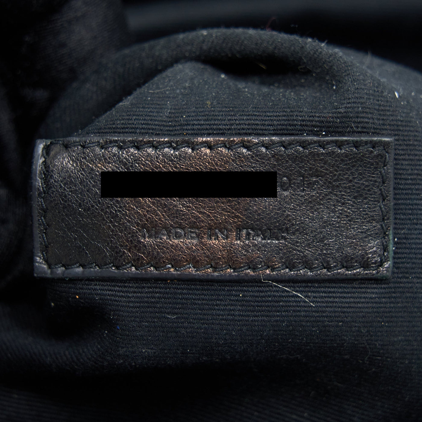 SAINT LAURENT/YSL LOU LOU BACKPACK BLACK SHW
