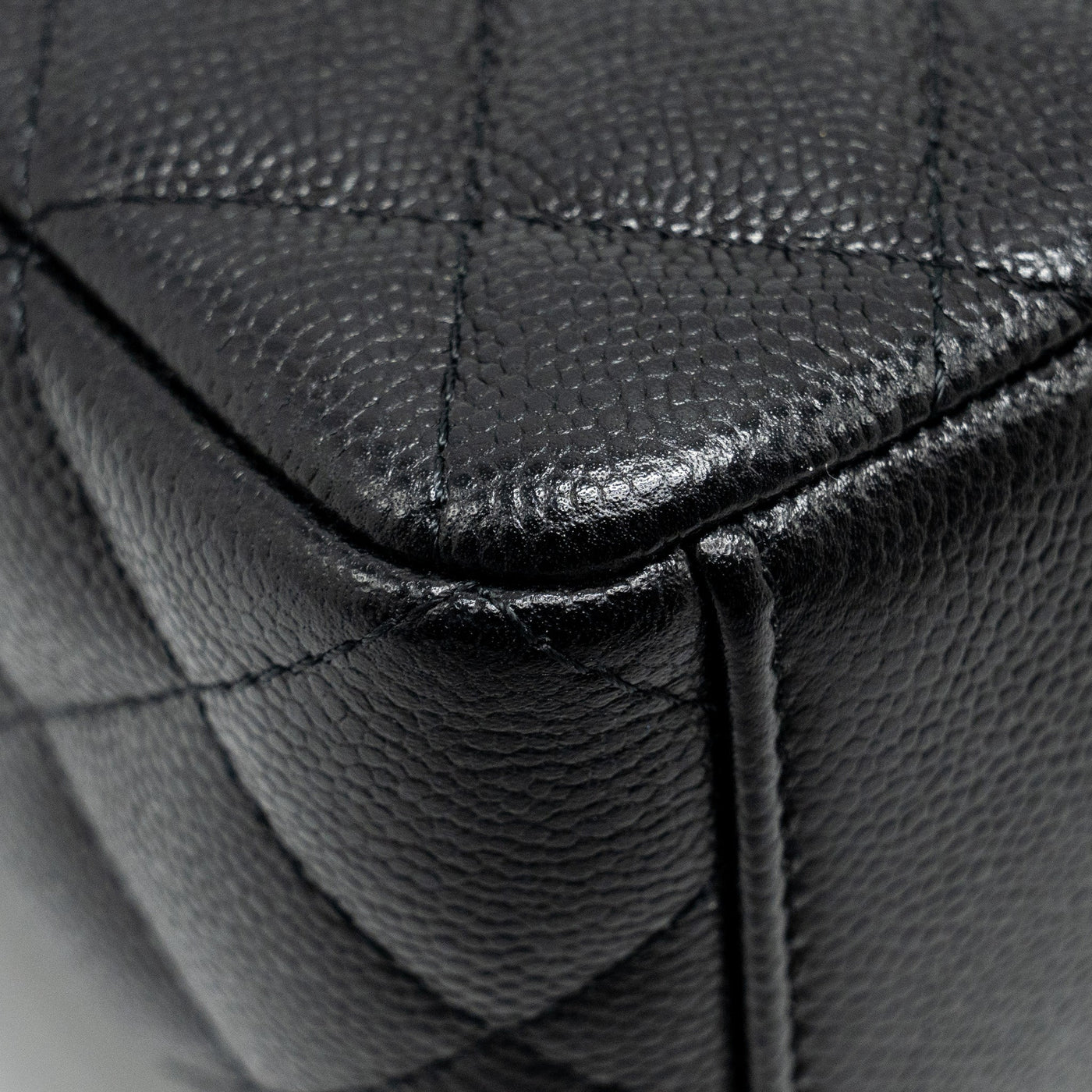 CHANEL 24P MINI BACKPACK/CROSSBODY BAG CAVIAR BLACK SHW (MICROCHIP)