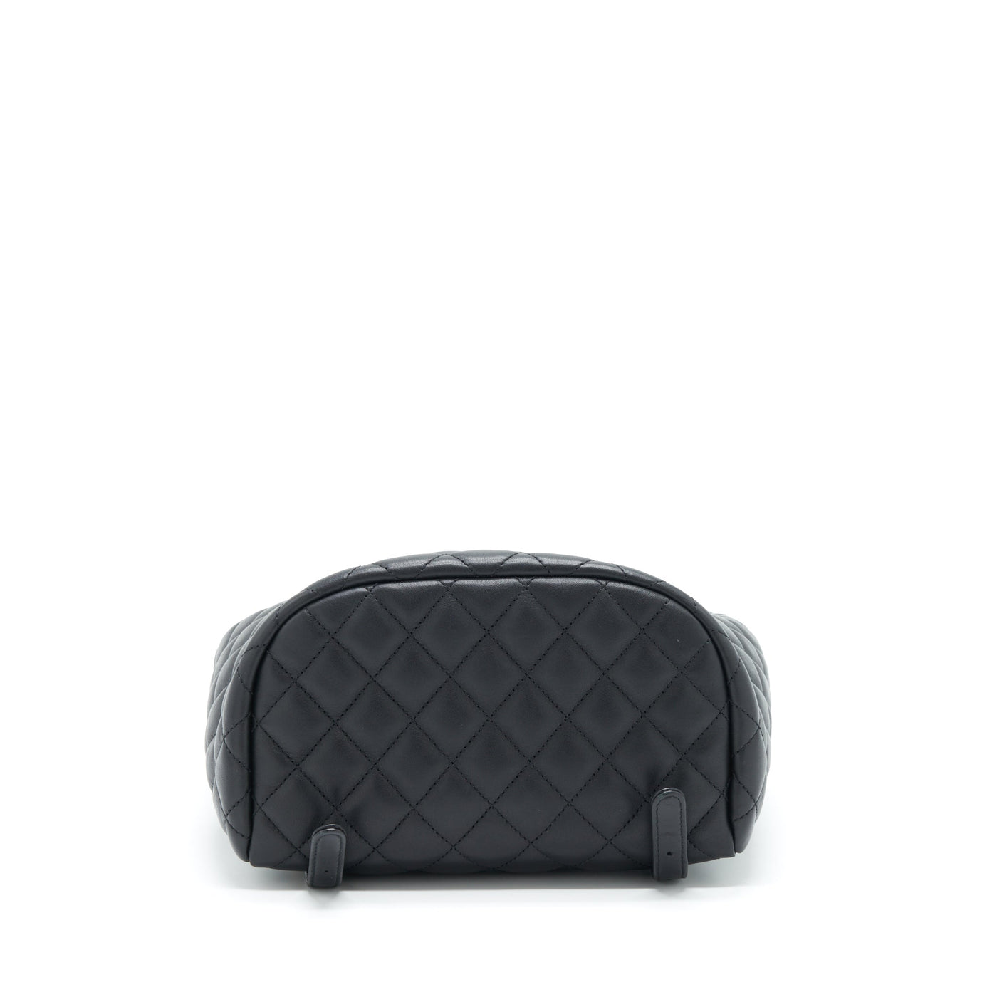 CHANEL QUILTED BACKPACK CALFSKIN BLACK GHW