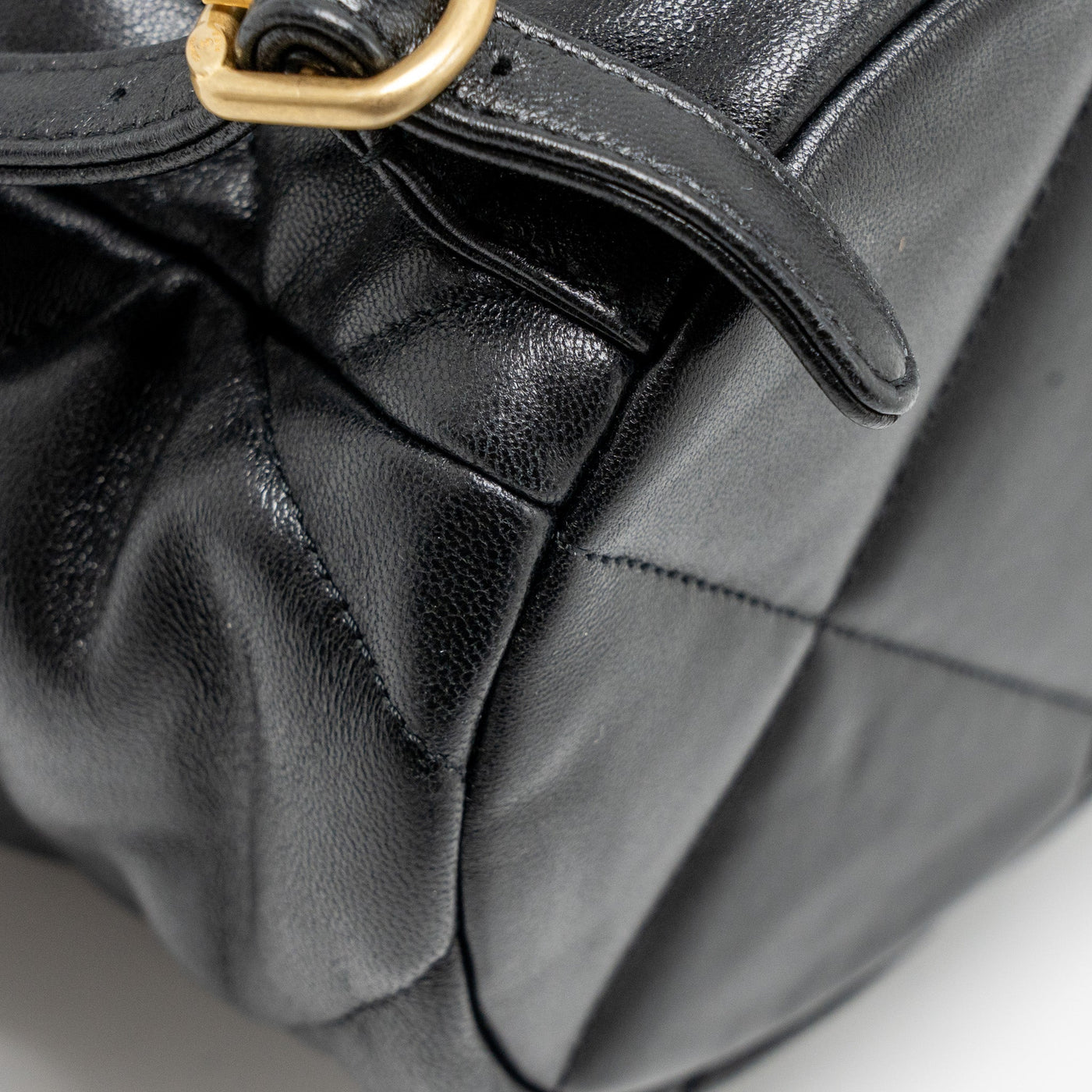 CHANEL 24C 19 BACKPACK LAMBSKIN BLACK MULTICOLOUR HARDWARE (MICROCHIP)