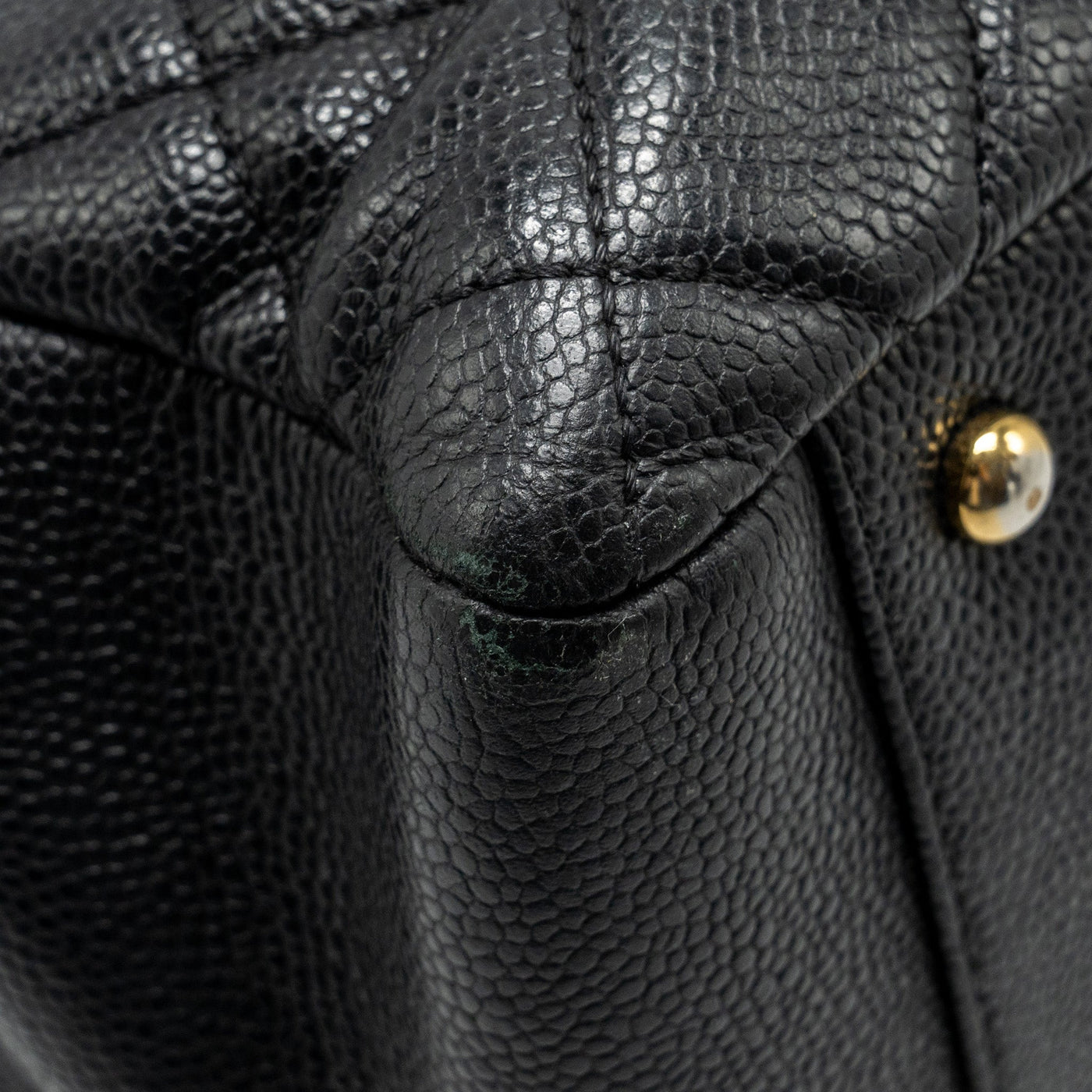CHANEL GRAND SHOPPING TOTE BAG XL CAVIAR BLACK GHW