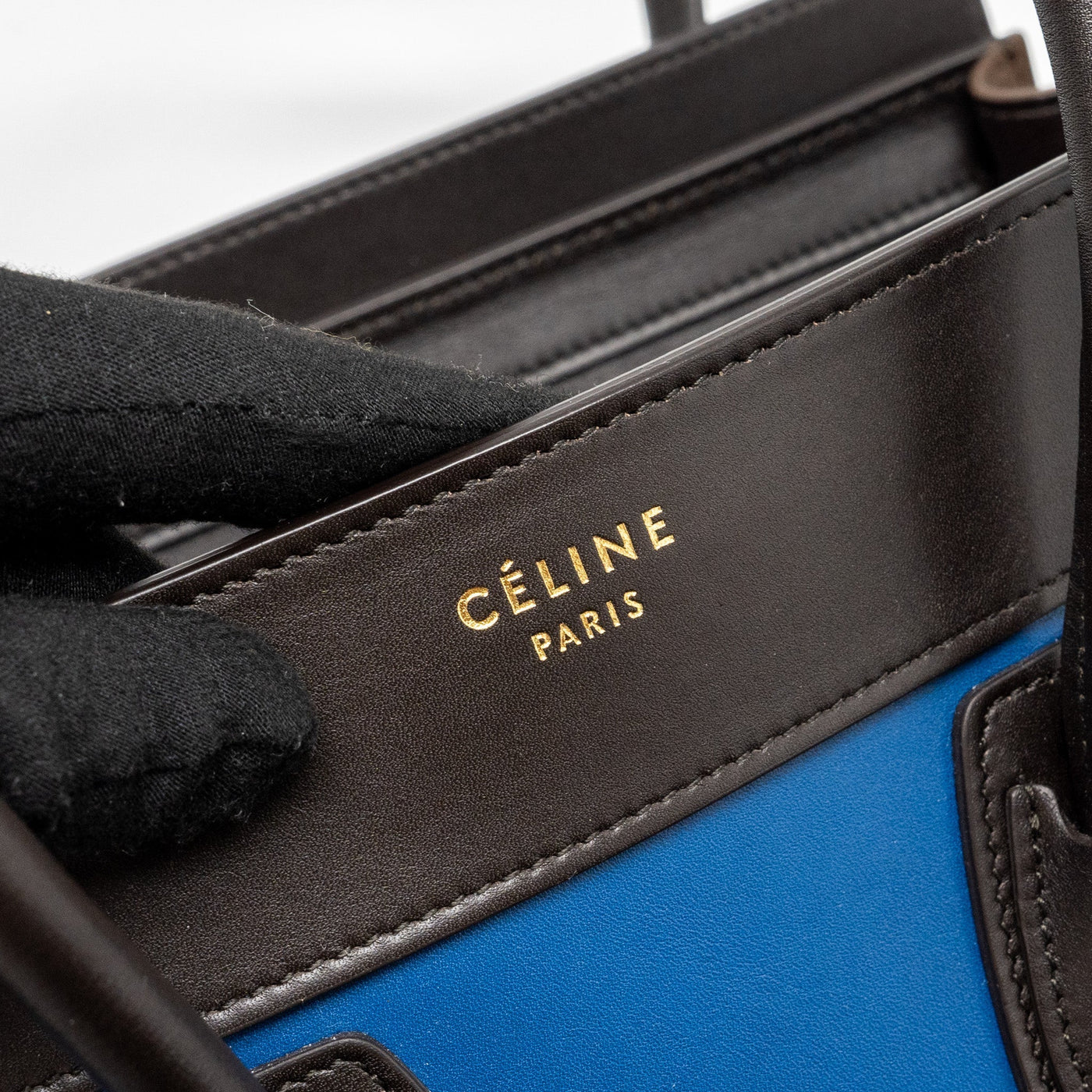 CELINE MICRO LUGGAGE BAG CALFSKIN MULTICOLOUR GHW