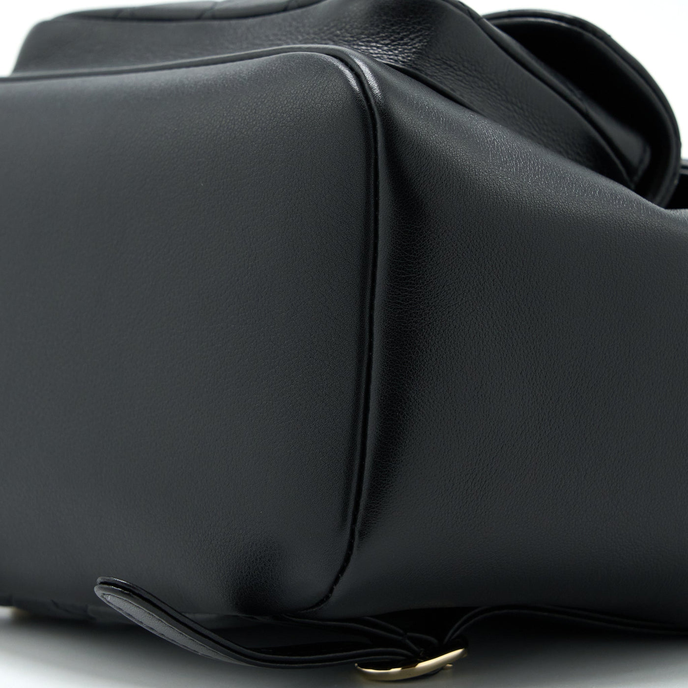 CHANEL 23C LARGE DUMA BACKPACK CALFSKIN BLACK LGHW (MICROCHIP)