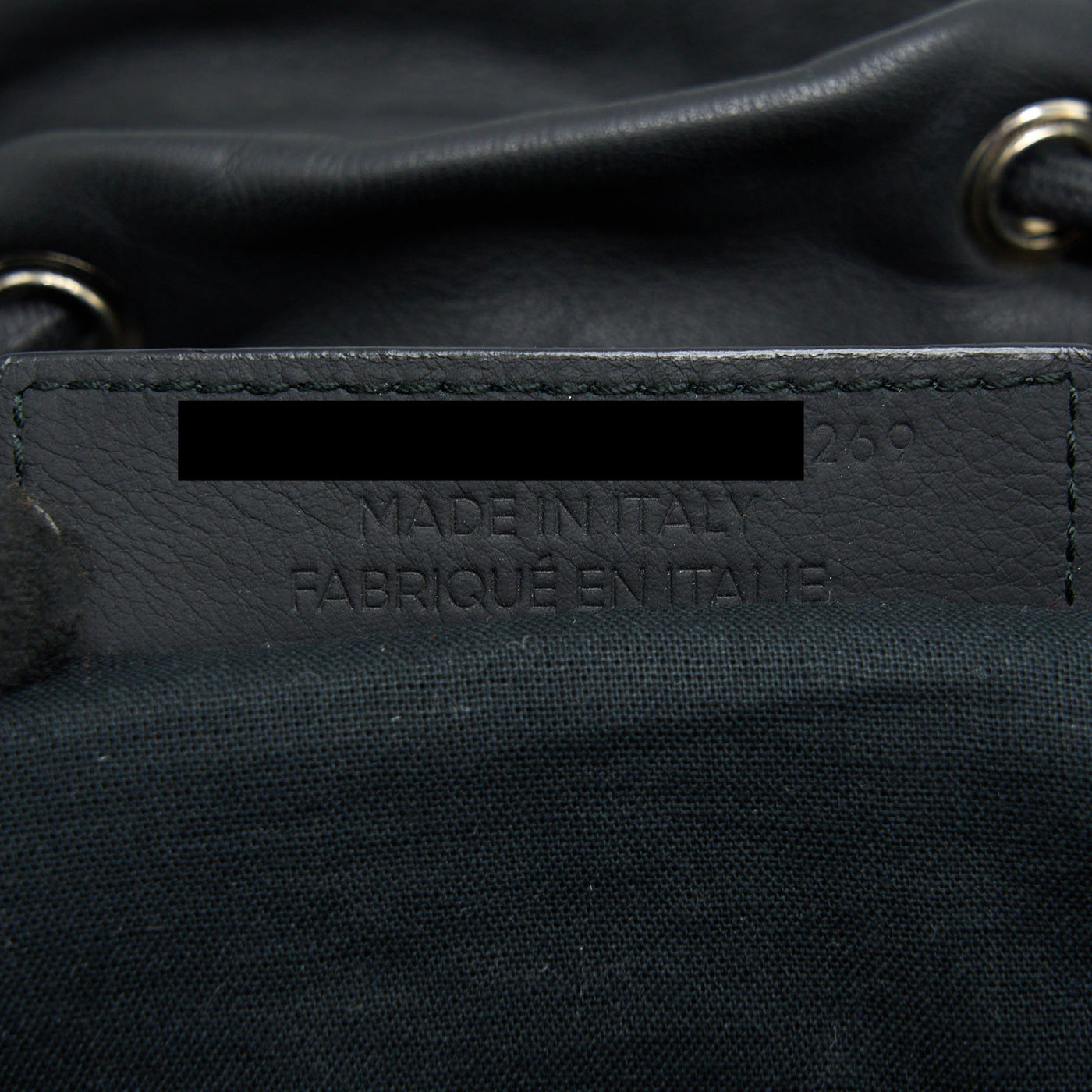 BALENCIAGA BACKPACK CALFSKIN BLACK SHW