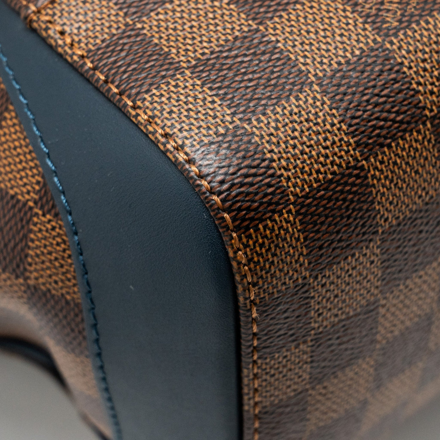 LOUIS VUITTON RUNNER BACKPACK DAMIER EBENE CANVAS/LEATHER SHW