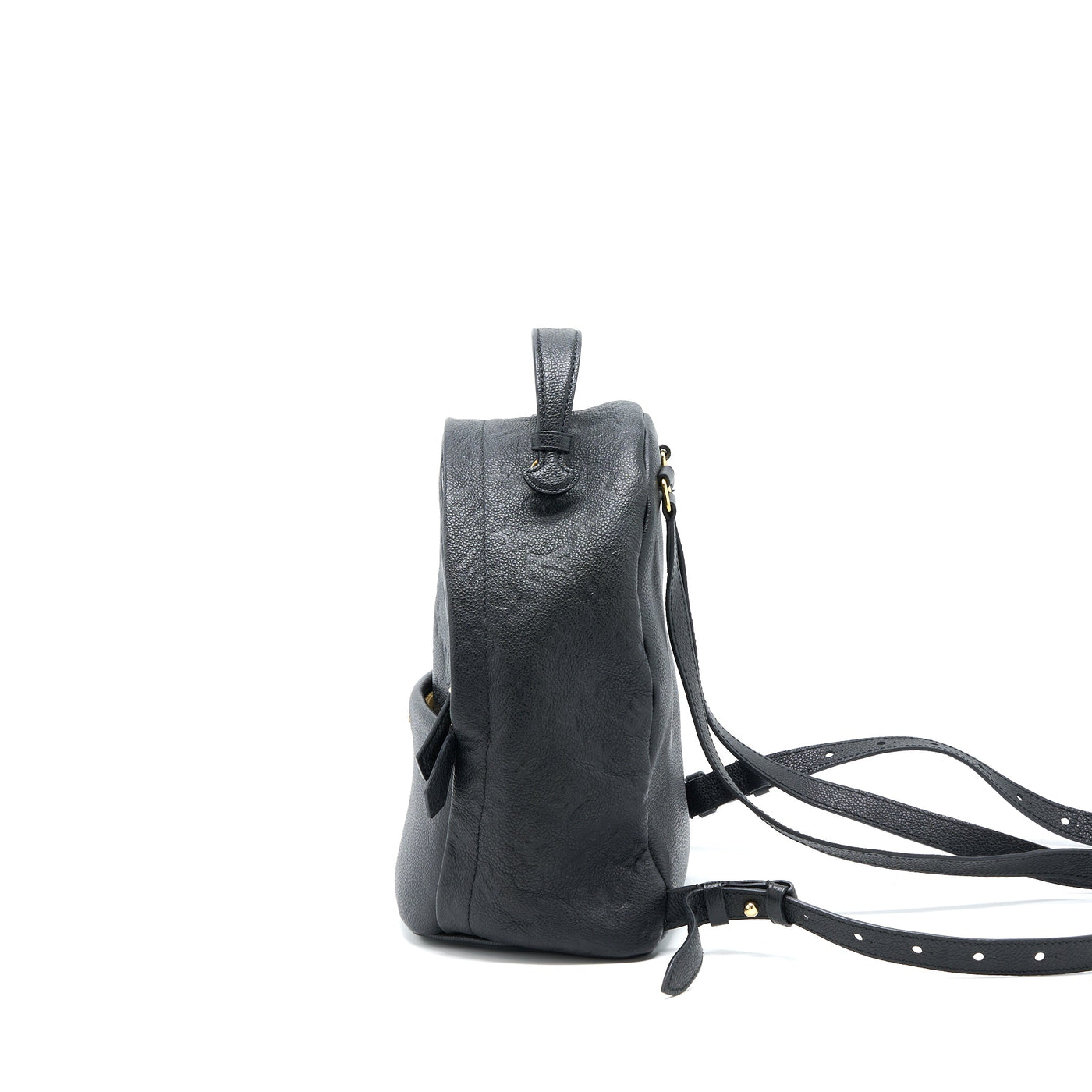 LOUIS VUITTON SORBONNE BACKPACK MONOGRAM EMPREINTE BLACK GHW
