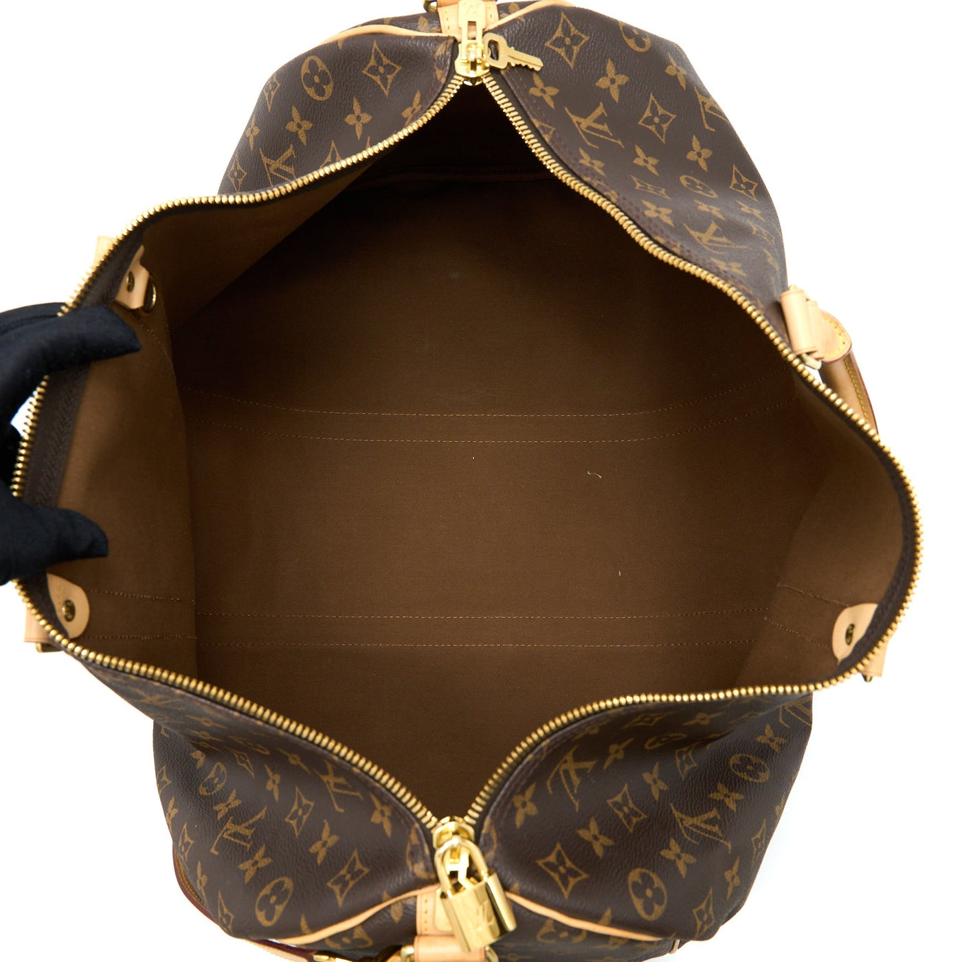LOUIS VUITTON KEEPALL BANDOULIRE 50 MONOGRAM CANVAS GHW
