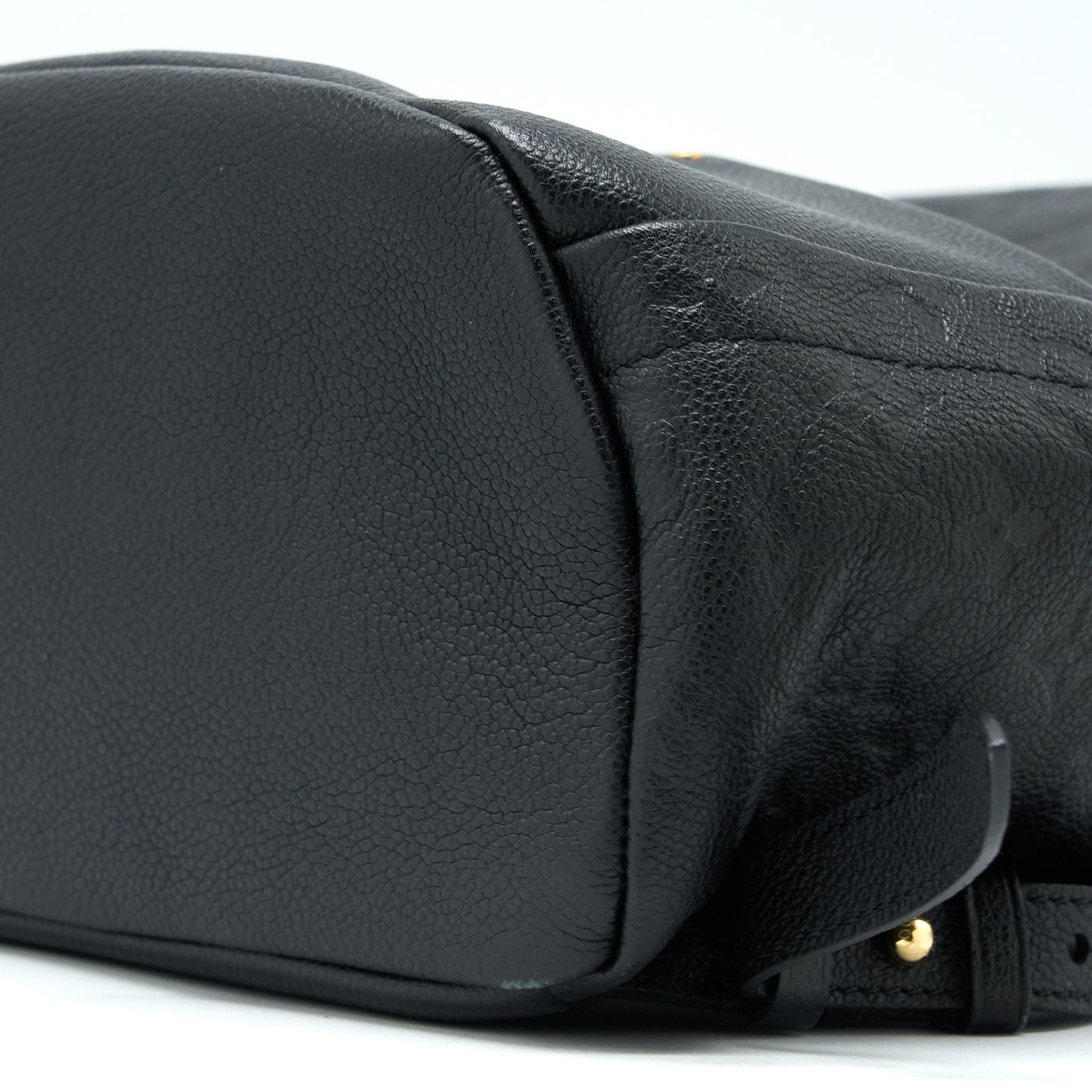 LOUIS VUITTON SORBONNE BACKPACK MONOGRAM EMPREINTE BLACK GHW