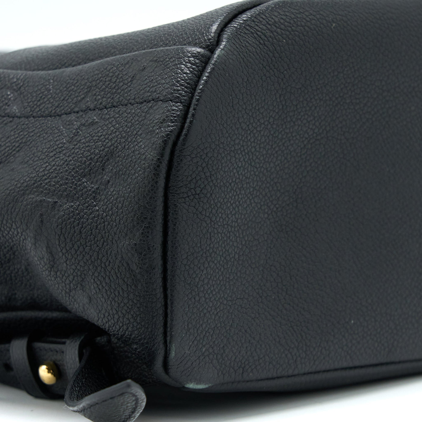 LOUIS VUITTON SORBONNE BACKPACK MONOGRAM EMPREINTE BLACK GHW