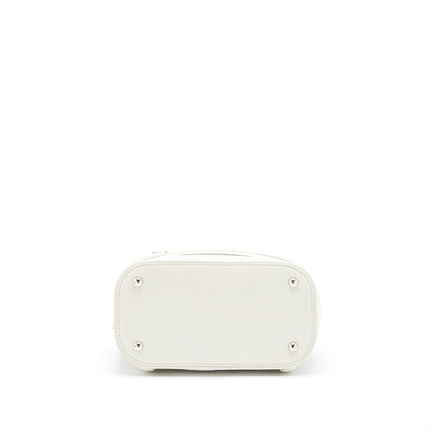 CHANEL PVC AQUARIUM BACKPACK AGED CALFSKIN WHITE SHW