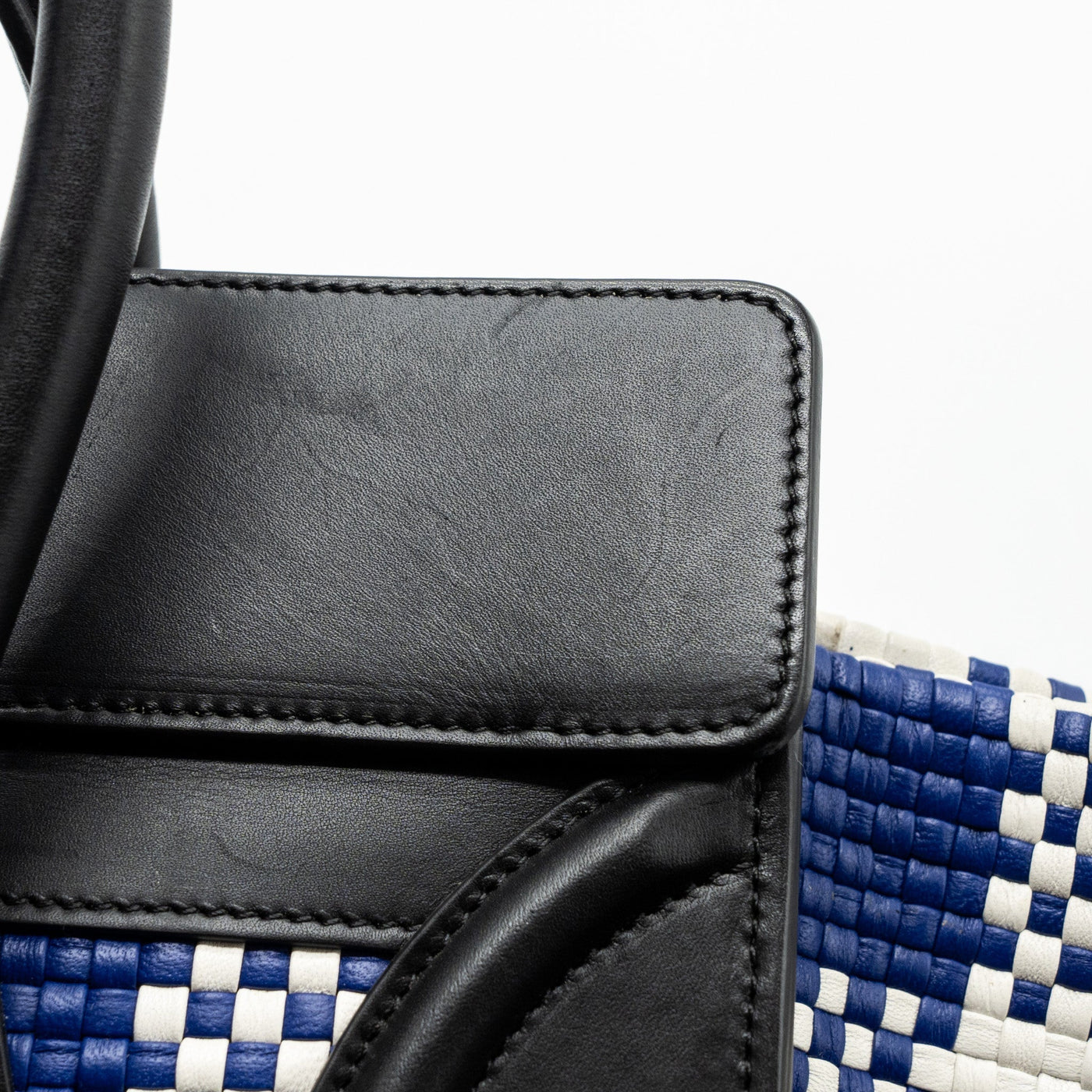 CELINE MINI LUGGAGE TOTE LEATHER MULTICOLOUR GHW