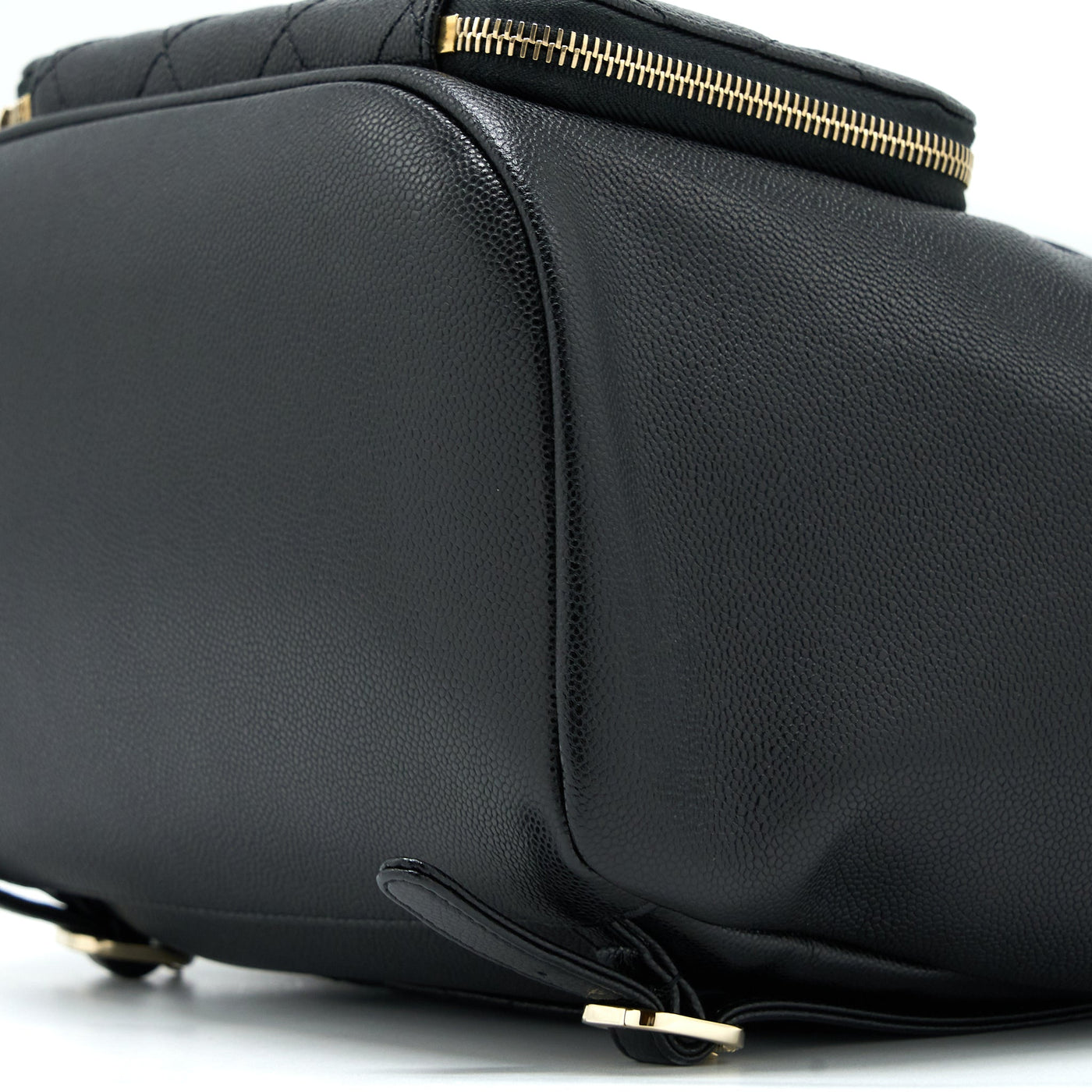CHANEL 22B AFFINITY BACKPACK CAVIAR BLACK LGHW (MICROCHIP)
