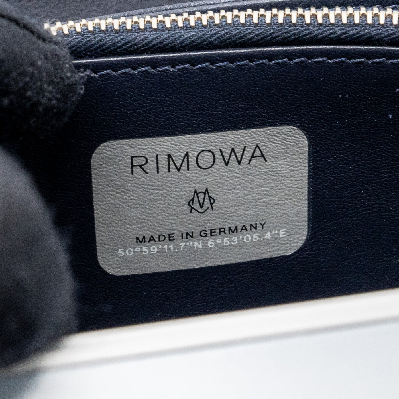 DIOR X RIMOWA CLUTCH TRUNK BAG ALUMINIUM / CALFSKIN SILVER / BLACK SHW