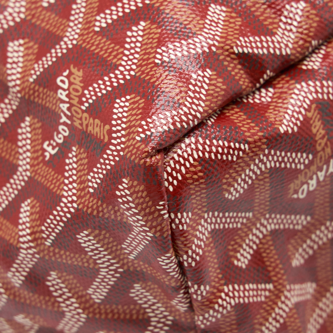 GOYARD SAINT LOUIS TOTE PM RED/MULTICOLOUR