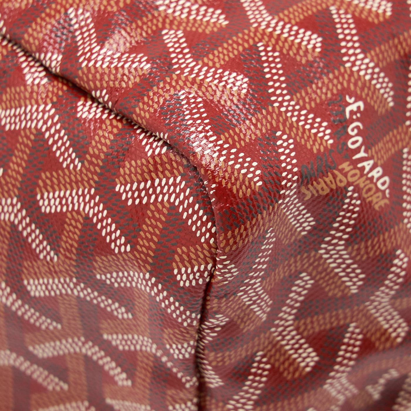 GOYARD SAINT LOUIS TOTE PM RED/MULTICOLOUR
