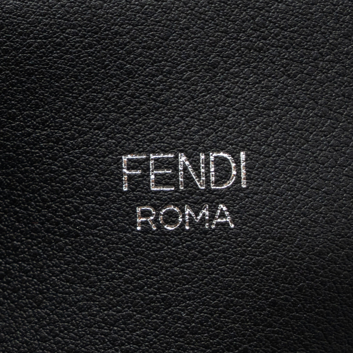 FENDI BY THE WAY BACKPACK LEATHER CRYSTAL BLACK SHW
