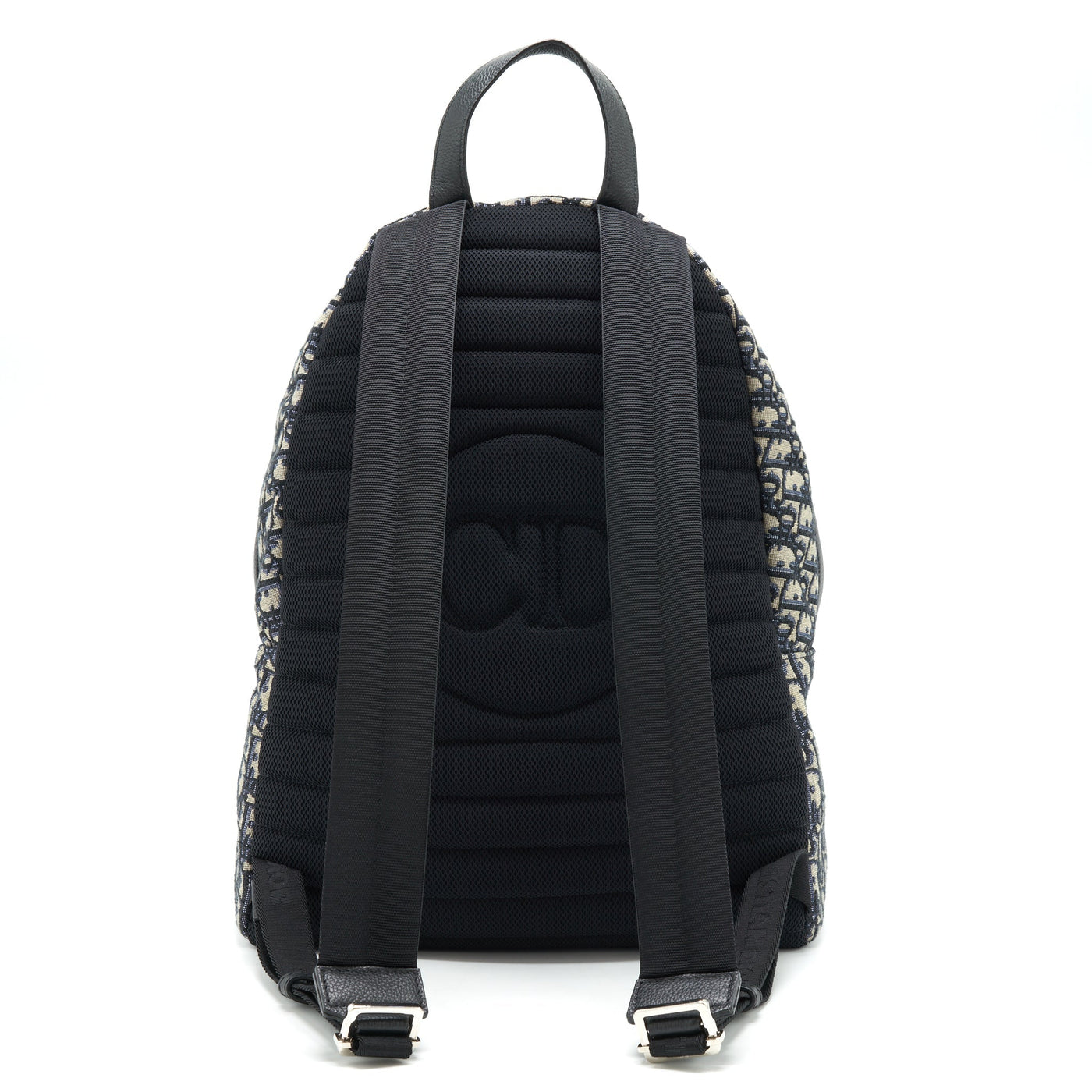 DIOR RIDER BACKPACK BEIGE AND BLACK DIOR OBLIQUE JACQUARD