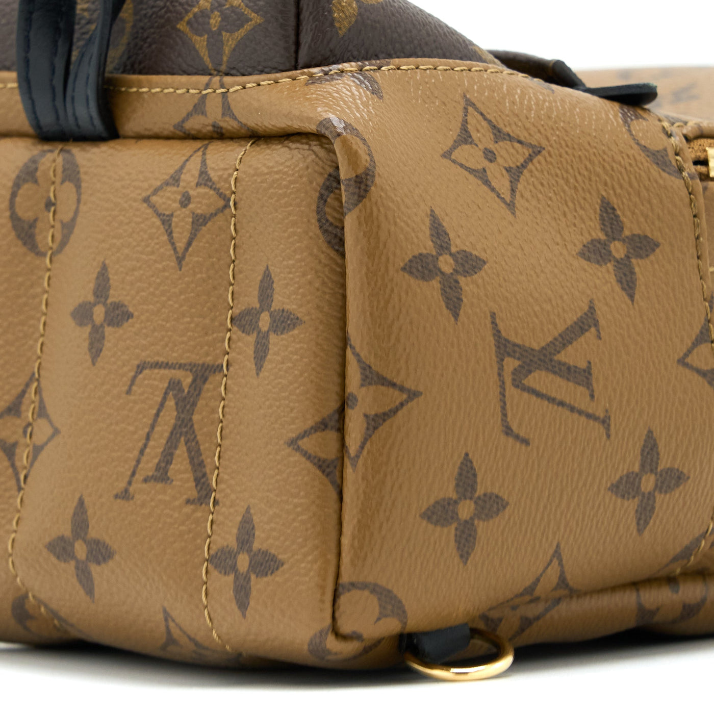 LOUIS VUITTON PALM SPRINGS MINI BACKPACK MONOGRAM REVERSE CANVAS GHW