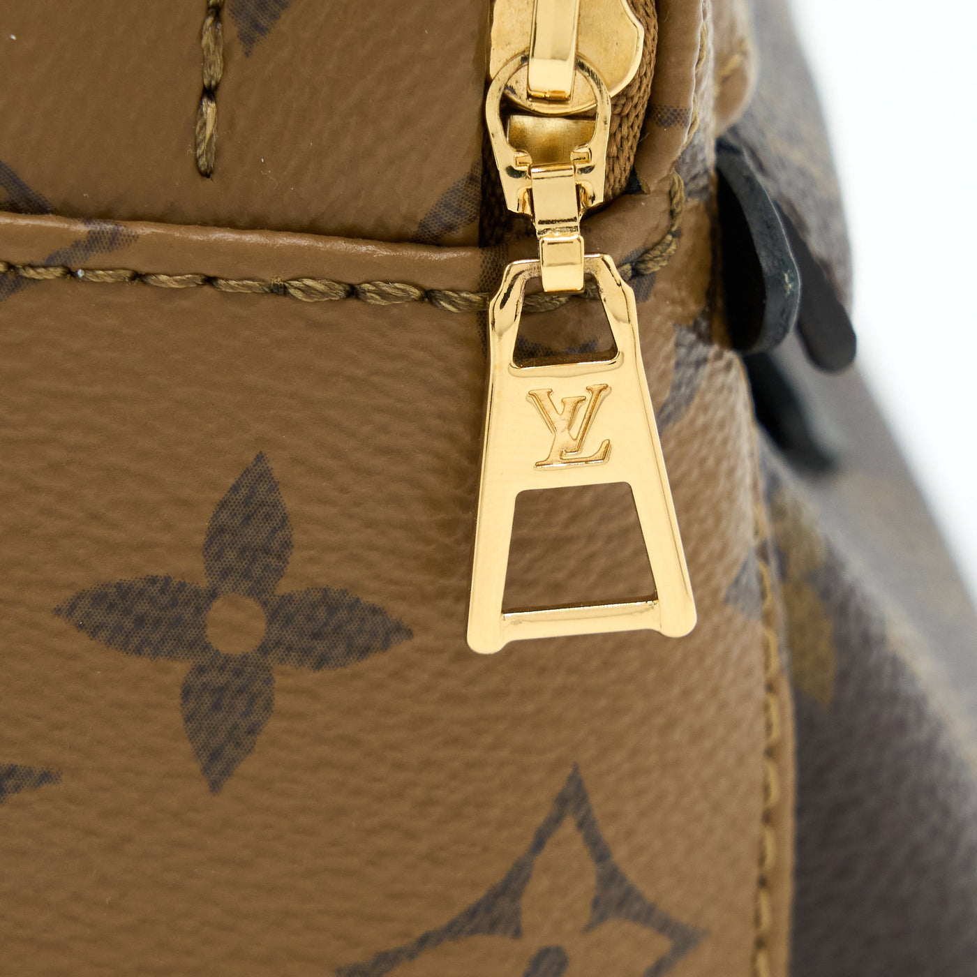 LOUIS VUITTON PALM SPRINGS MINI BACKPACK MONOGRAM REVERSE CANVAS GHW
