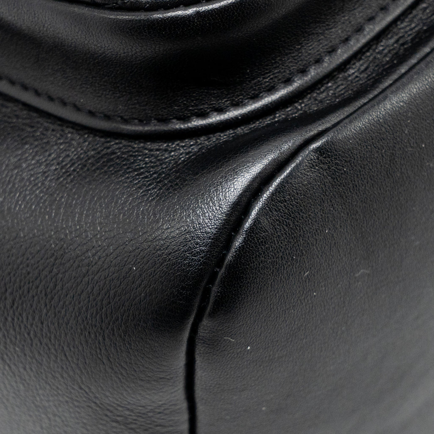 CHANEL LARGE DUMA BACKPACK CALFSKIN BLACK LGHW (MICROCHIP)