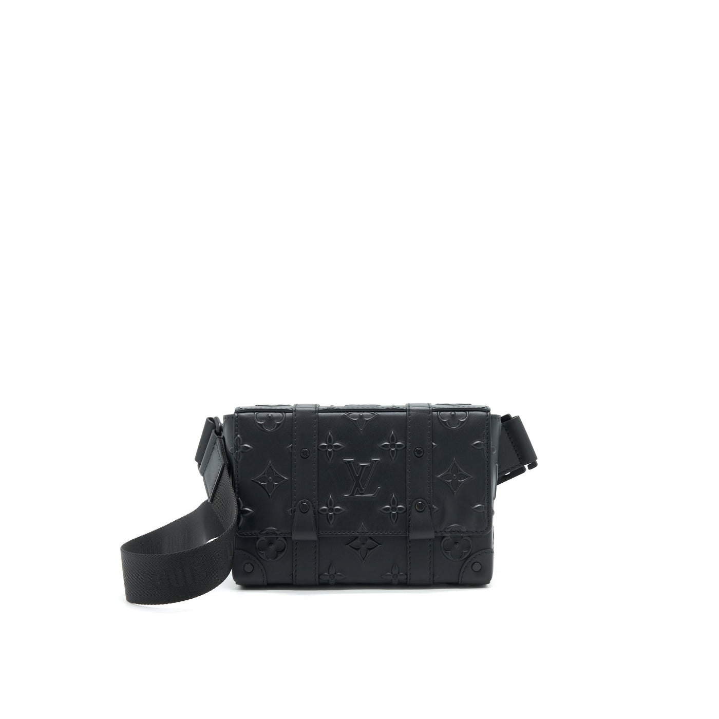 LOUIS VUITTON TRUNK SLINGBAG BLACK