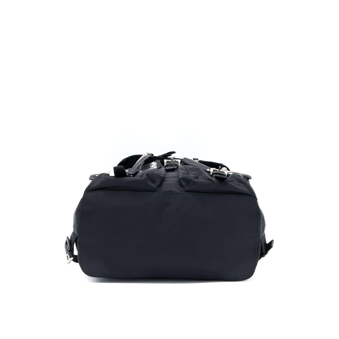 PRADA BACKPACK NYLON BLACK/ MULTICOLOURED SHW