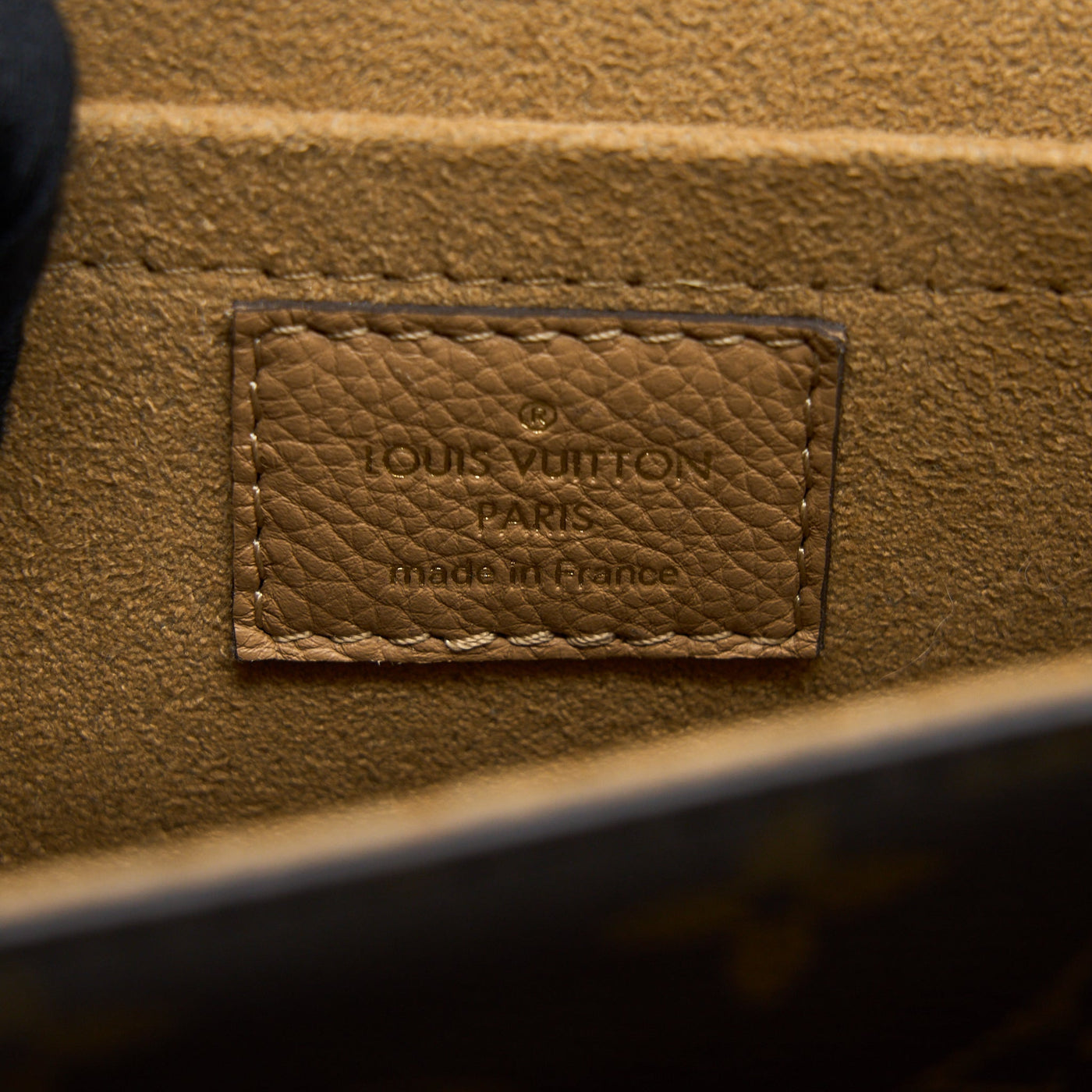 LOUIS VUITTON MARIGNAN TOP HANDLE MESSENGER BAG MONOGRAM CANVAS BROWN GHW