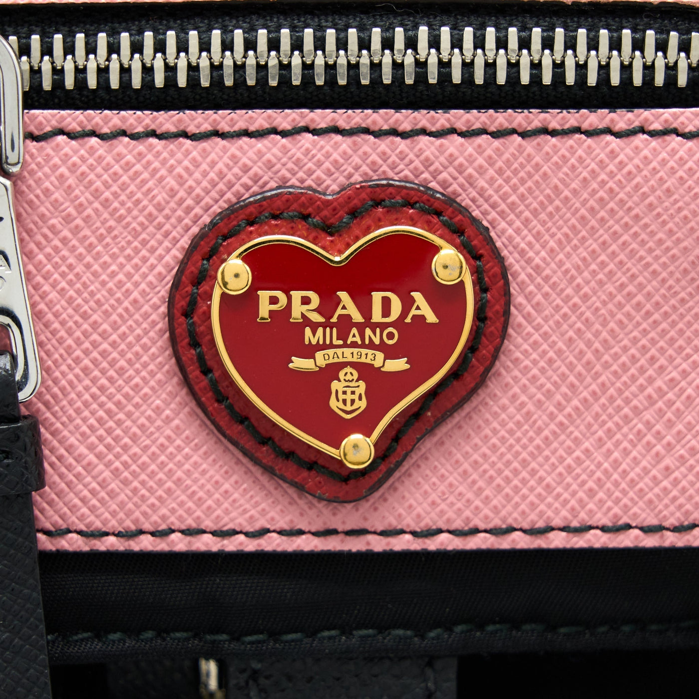 PRADA BACKPACK NYLON BLACK/ MULTICOLOURED SHW