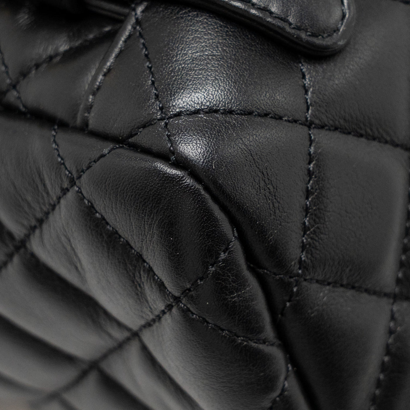 CHANEL URBAN SPIRIT FLAP BACKPACK LAMBSKIN BLACK GHW