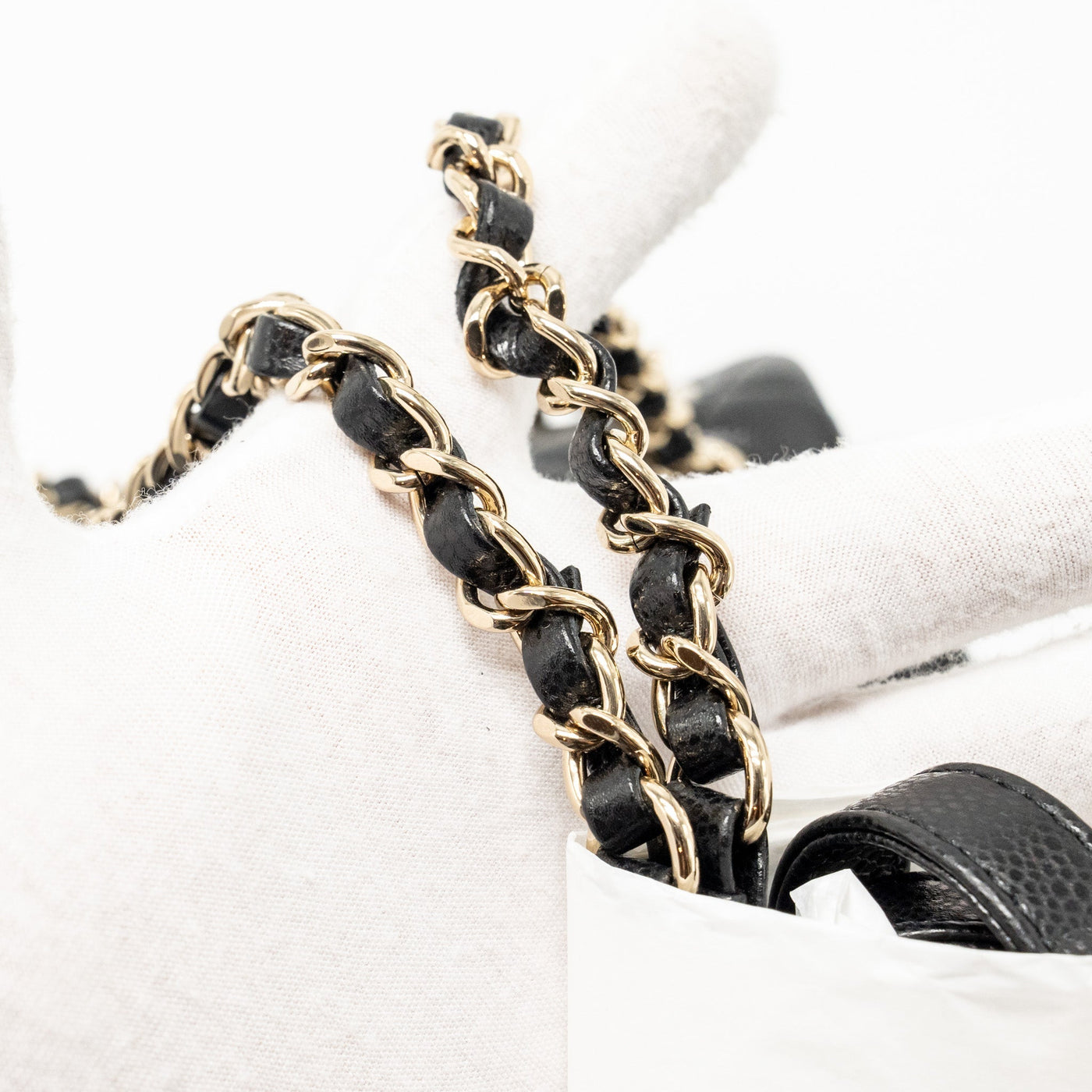CHANEL TRIPLE PACK DUMA BACKPACK CAVIAR BLACK LGHW (MICROCHIP)