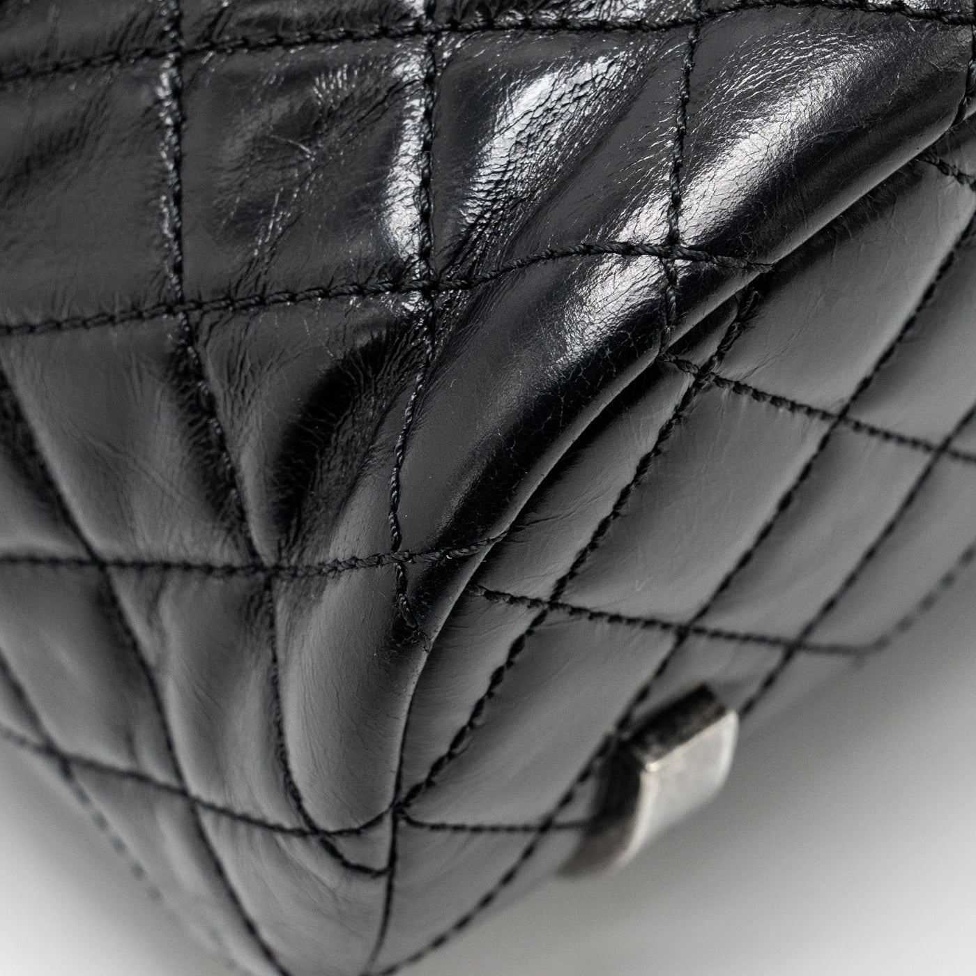 CHANEL MOUNTAIN BACKPACK QUILTED CALFSKIN BLACK RUTHENIUM HARDWARE