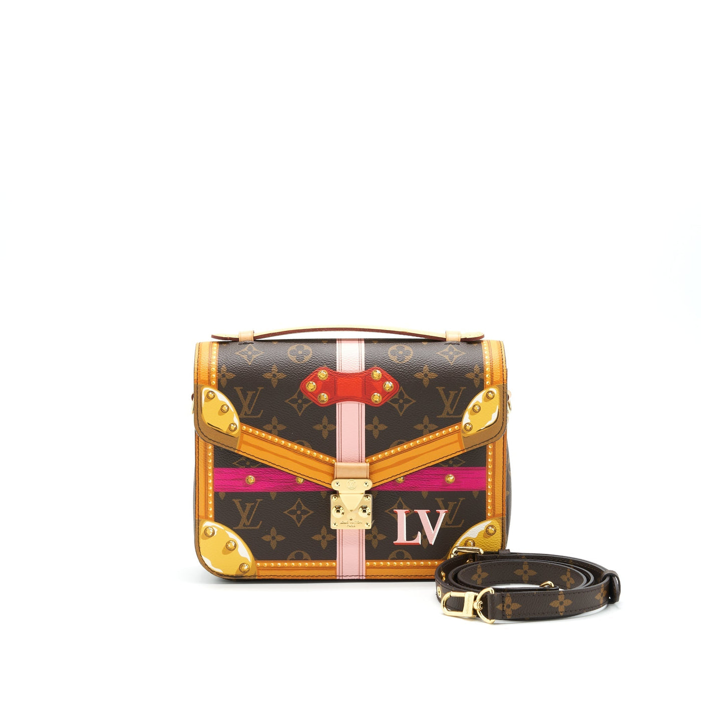 LOUIS VUITTON POCHETTE METIS SUMMER TRUNK WORLD TOUR 2018