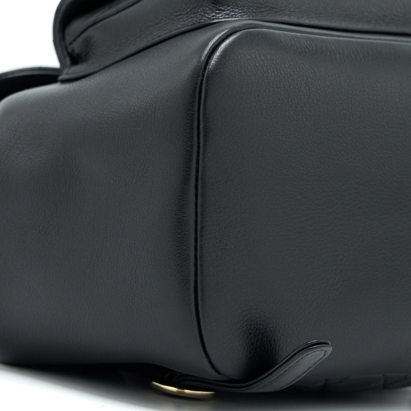 CHANEL 23C LARGE DUMA BACKPACK CALFSKIN BLACK LGHW (MICROCHIP)