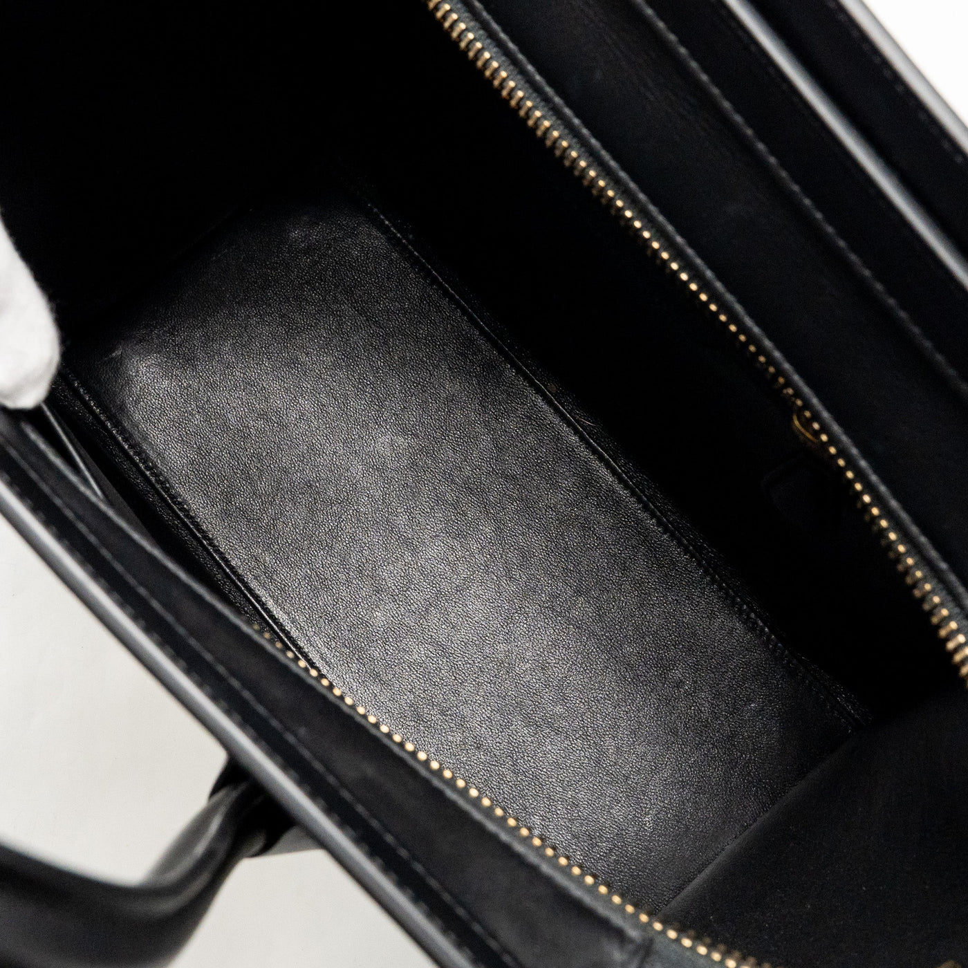 CELINE MICRO LUGGAGE BAG CALFSKIN WHITE/MULTICOLOUR GHW