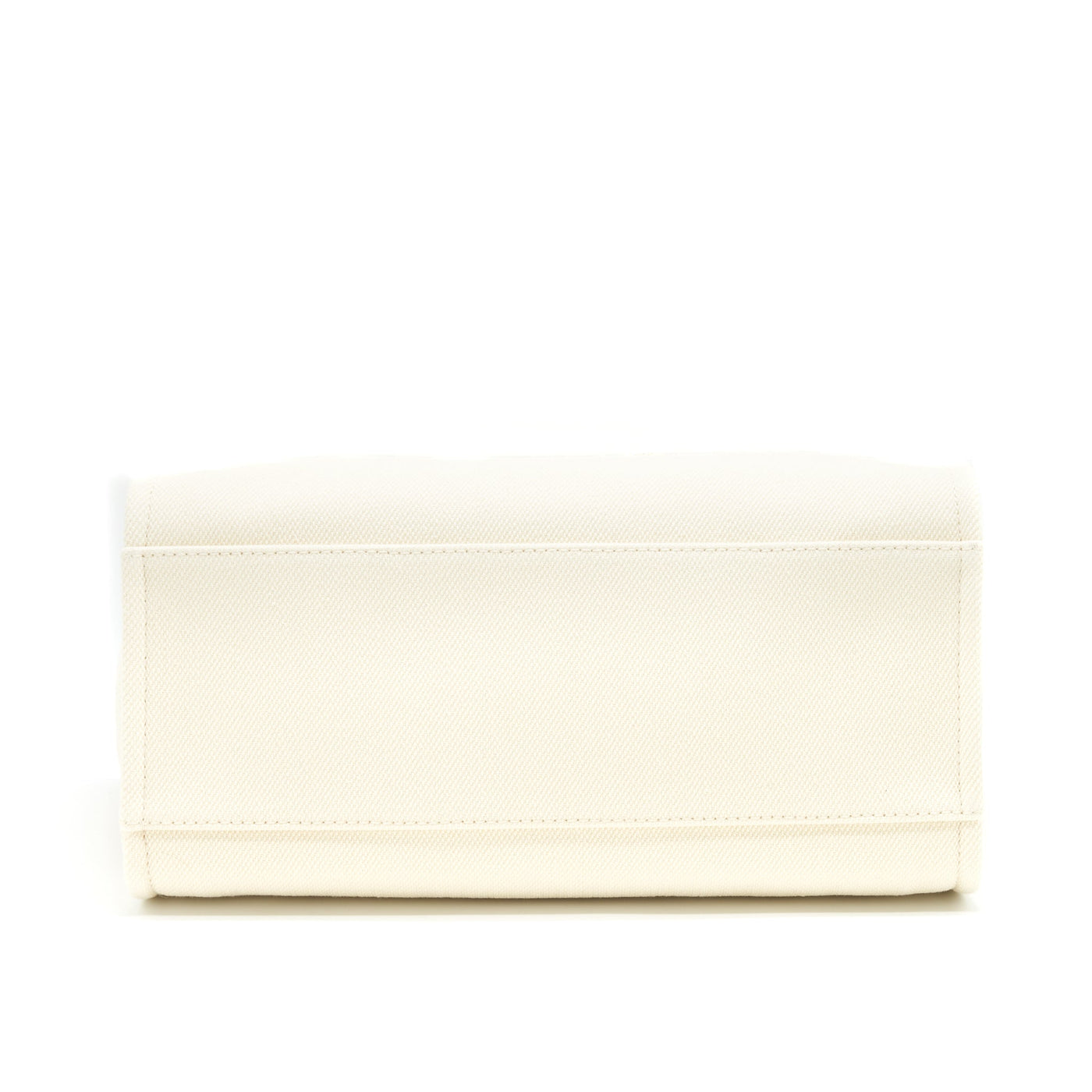 CHANEL DEAUVILLE TOTE BAG IN CREAMY WHITE/ BEIGE GHW