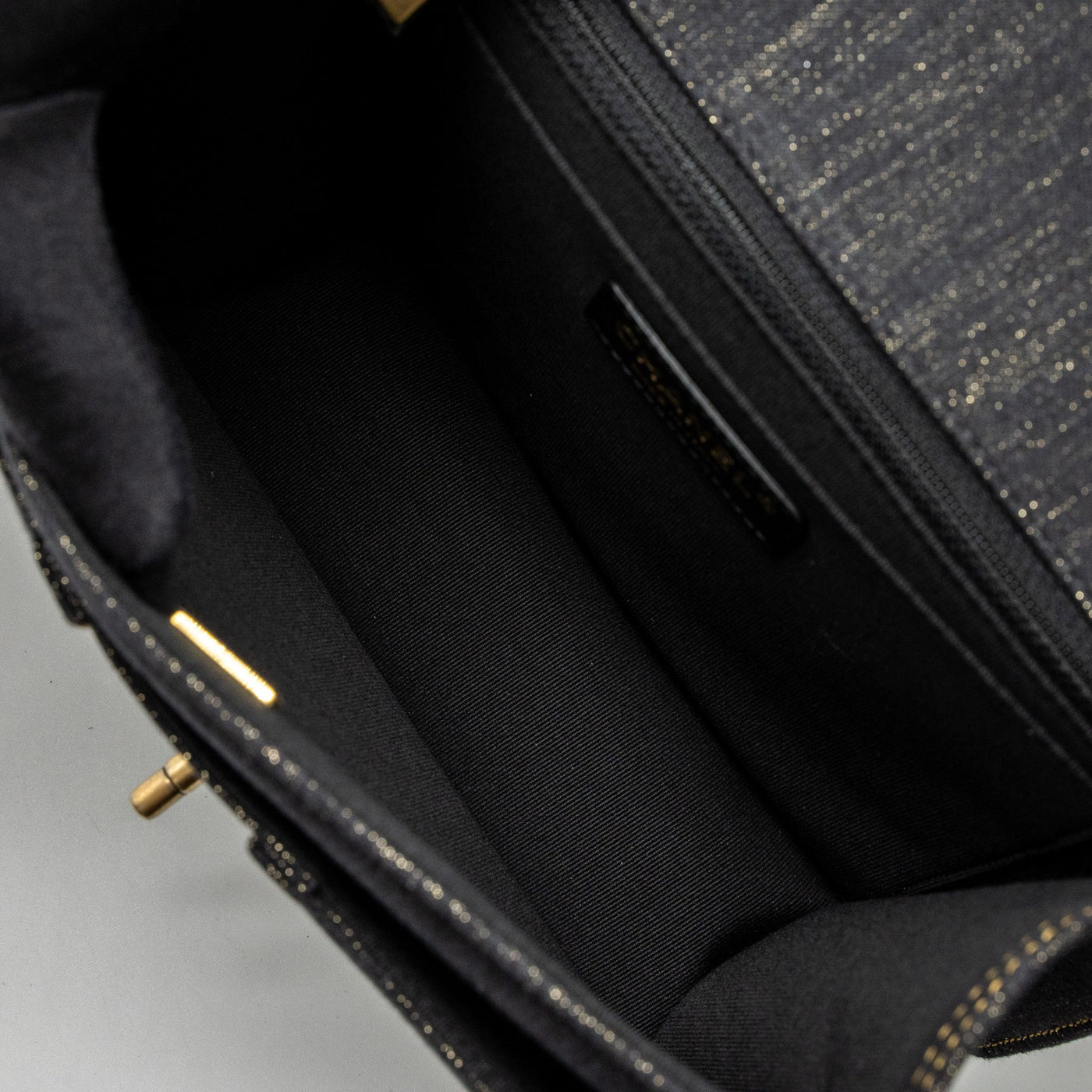 CHANEL 23S FLAP BACKPACK DENIM DARK BLUE BRUSHED GHW (MICROCHIP)