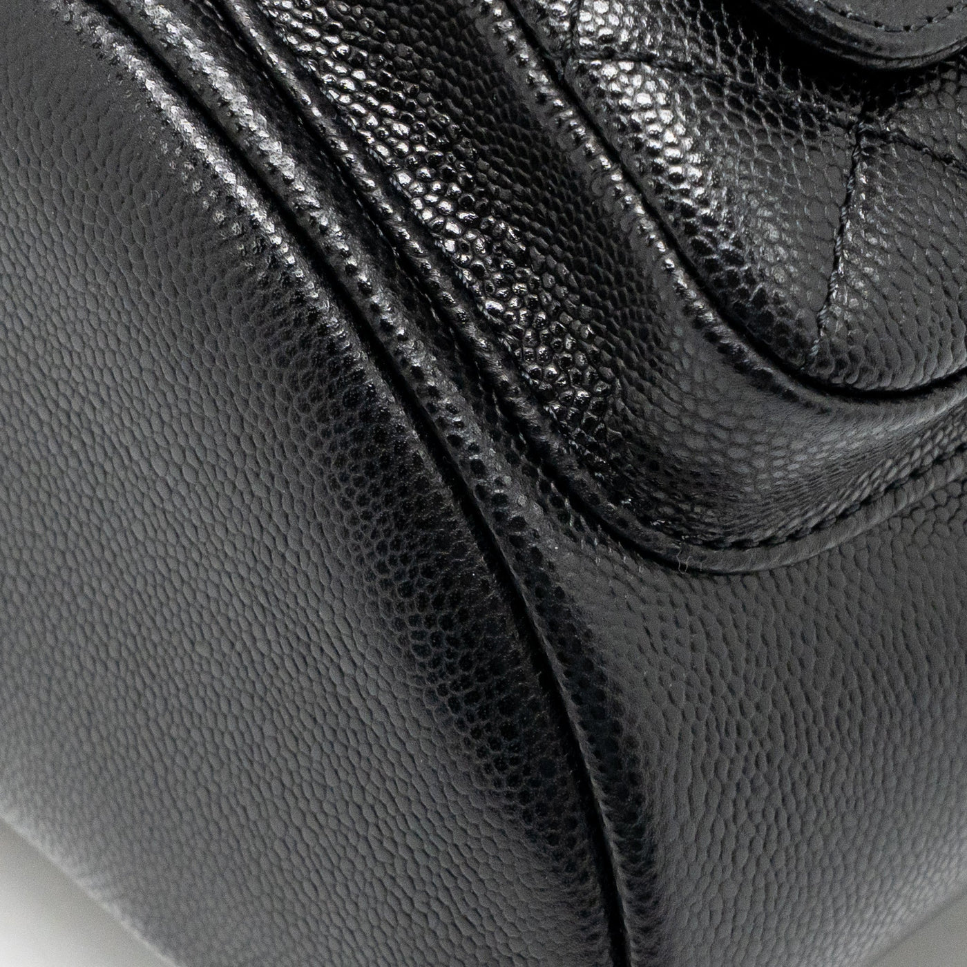 CHANEL 23P MINI TRIPLE PACK BACKPACK CAVIAR BLACK LGHW (MICROCHIP)