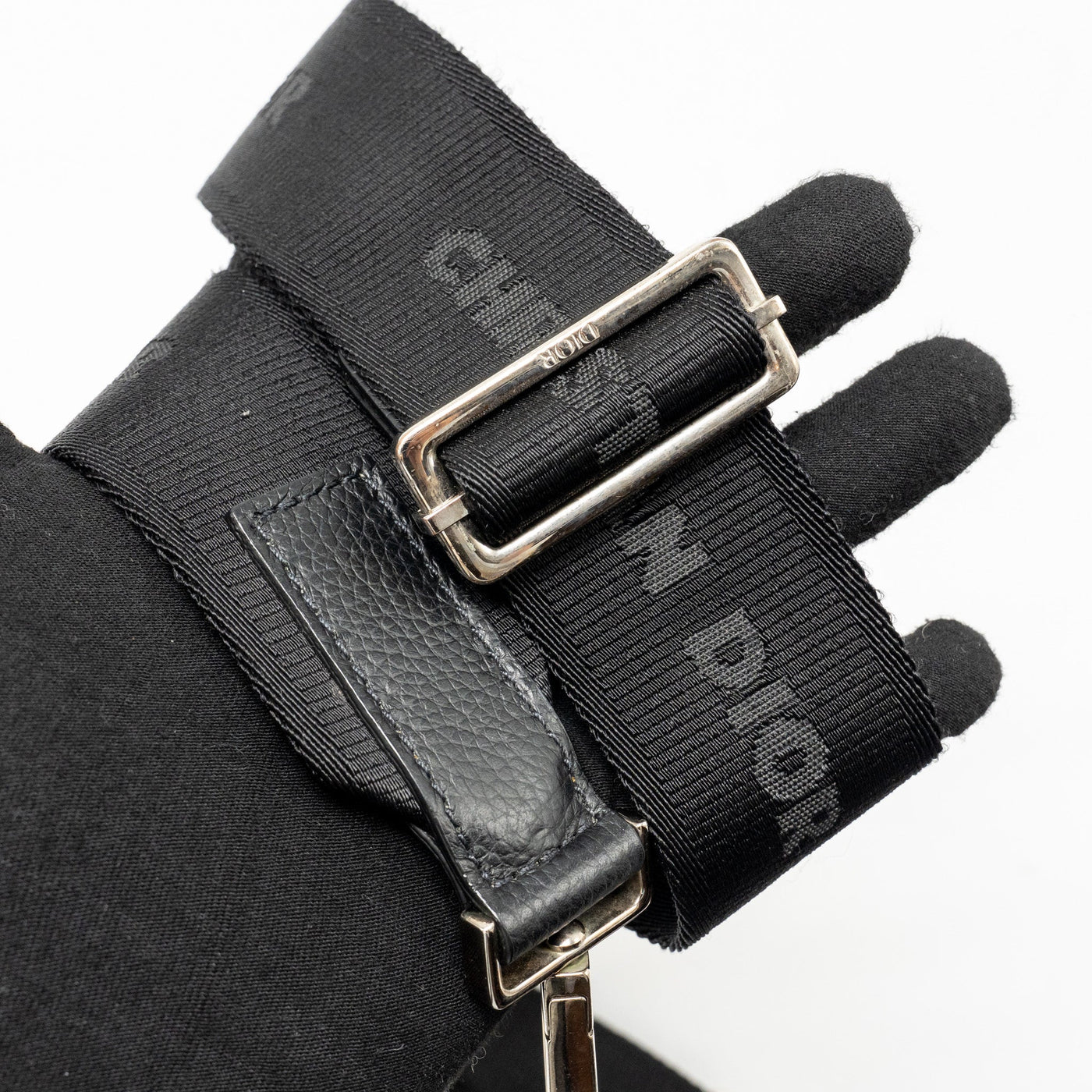 DIOR ROLLER MESSENGER BAG OBLIQUE JACQUARD SHW