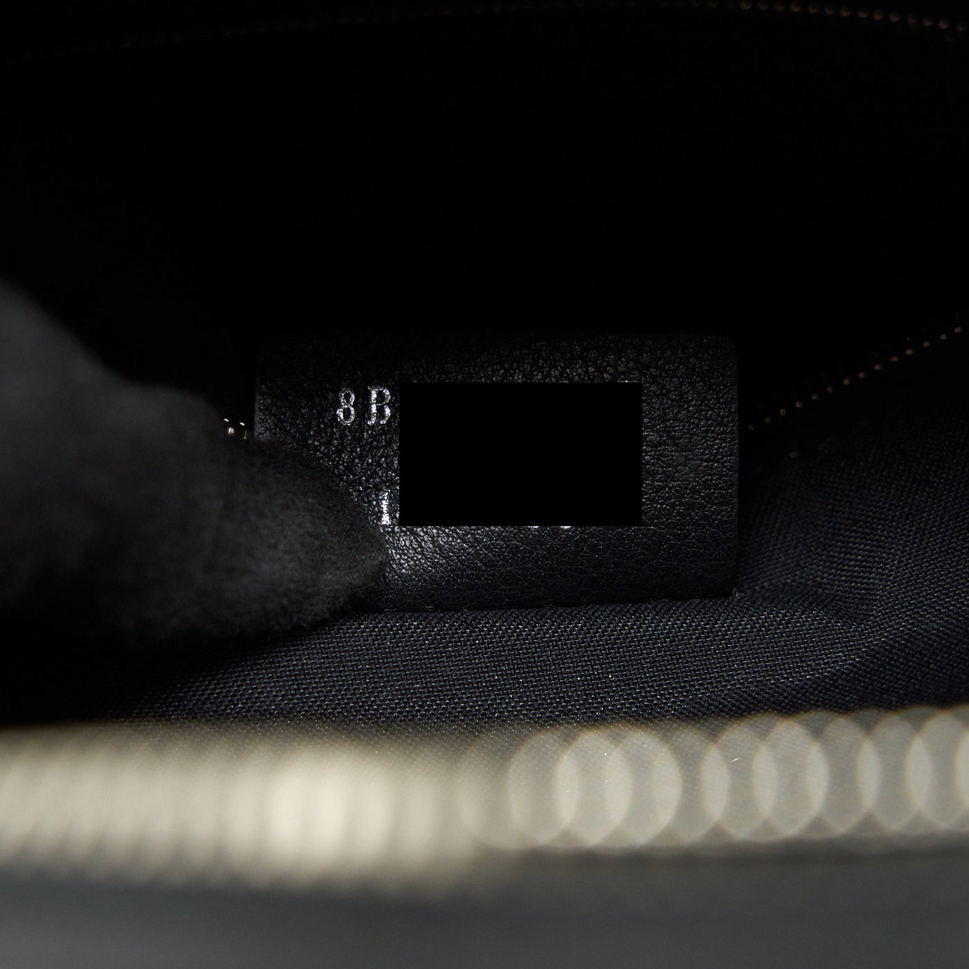 FENDI MONSTER BACKPACK IN BLACK WITH YELLOW FUR