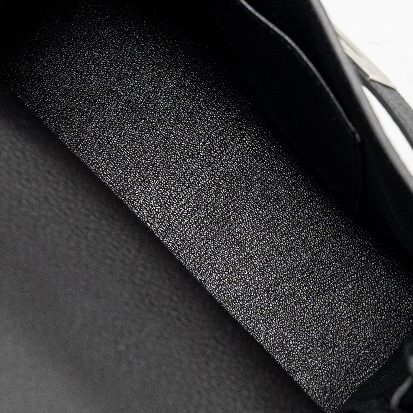 HERMES KELLY MESSENGER PM BAG TOGO BLACK SHW