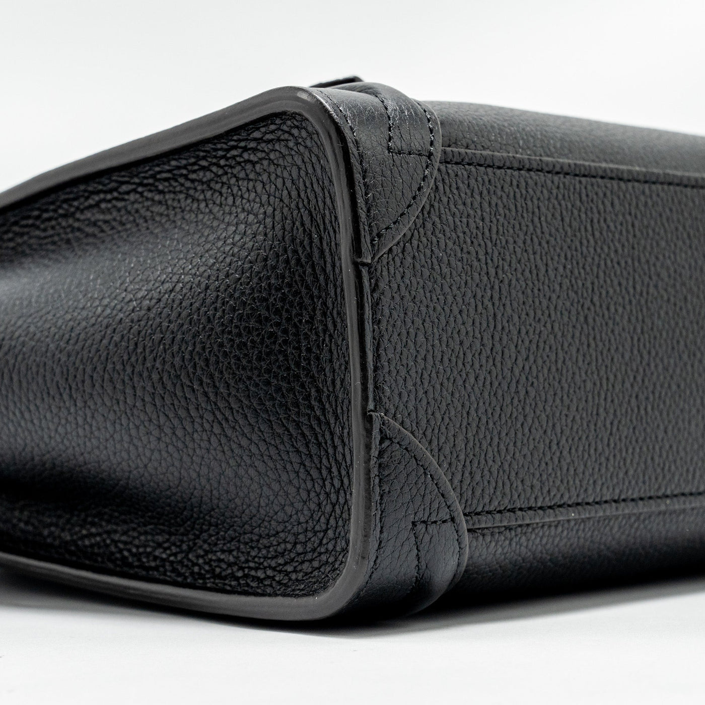 CELINE NANO LUGGAGE BAG CALFSKIN BLACK SHW
