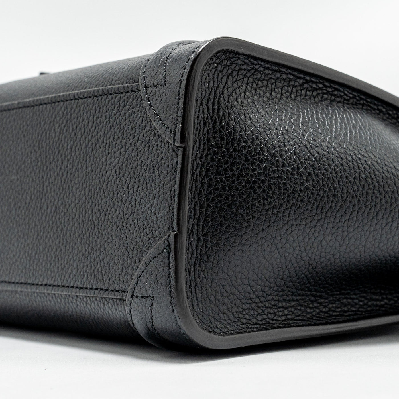 CELINE NANO LUGGAGE BAG CALFSKIN BLACK SHW