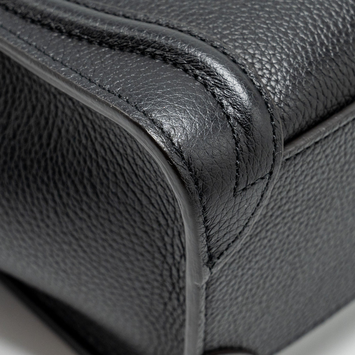 CELINE NANO LUGGAGE BAG CALFSKIN BLACK SHW