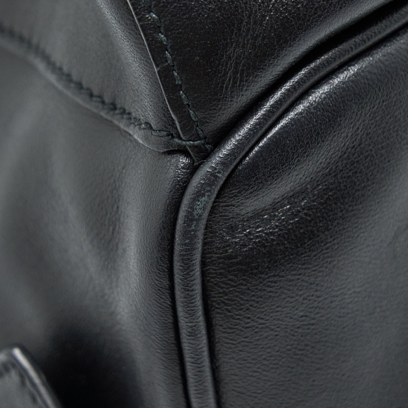 PRADA ZAINETTO BACKPACK SOFT CALFSKIN BLACK SHW
