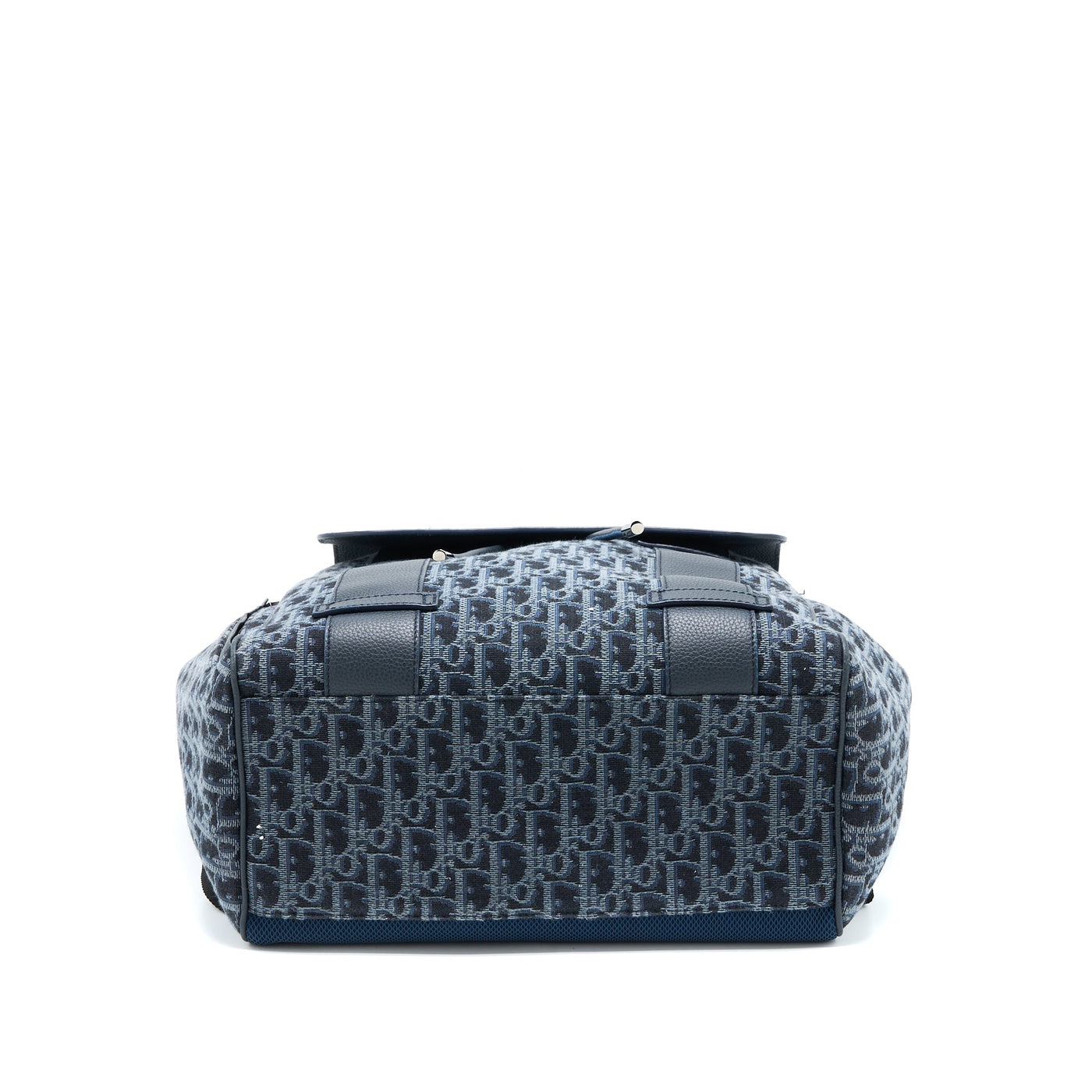 DIOR HOMME BACKPACK OBLIQUE JACQUARD CANVAS/LEATHER GREY SHW