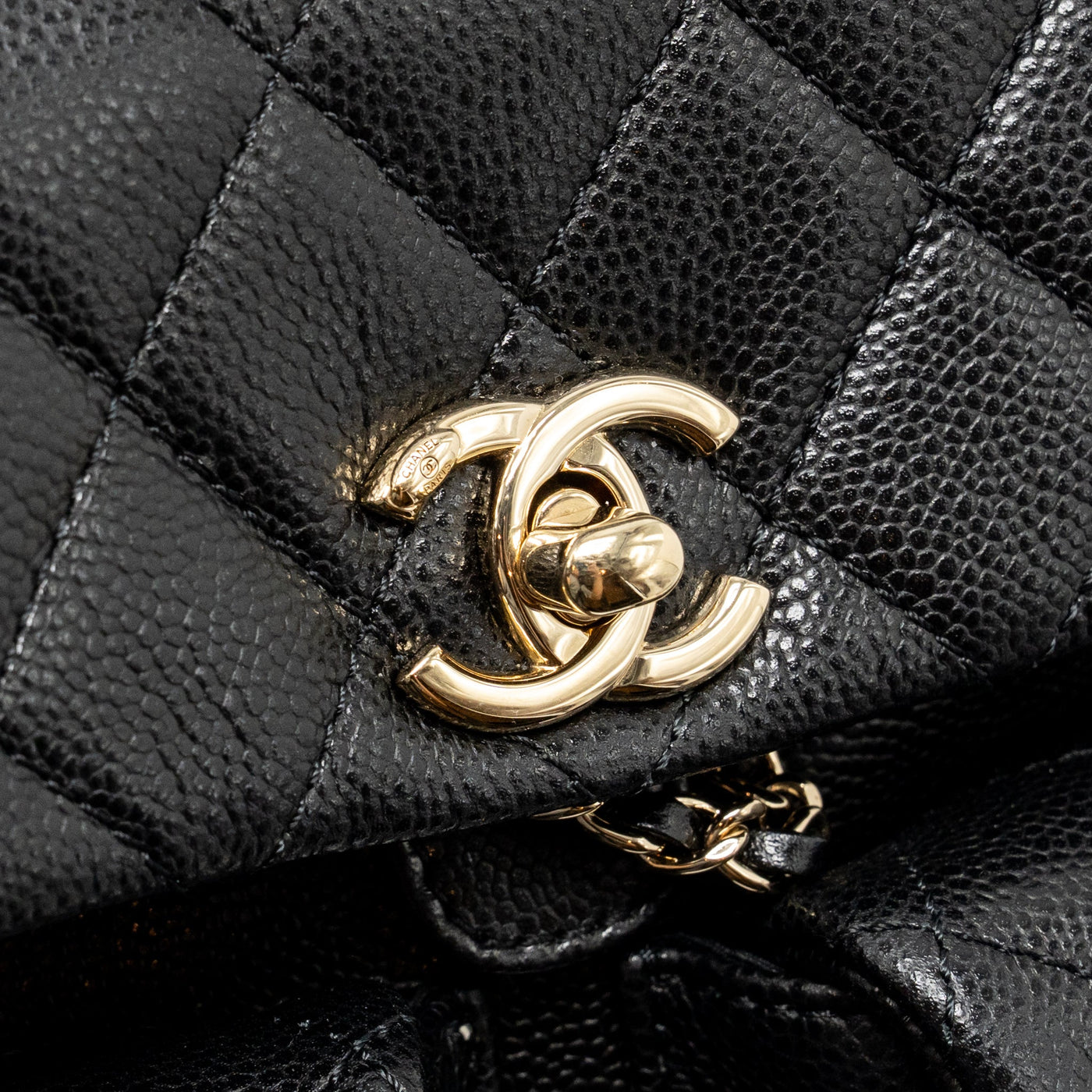 CHANEL 23P MINI TRIPLE PACK BACKPACK CAVIAR BLACK LGHW (MICROCHIP)