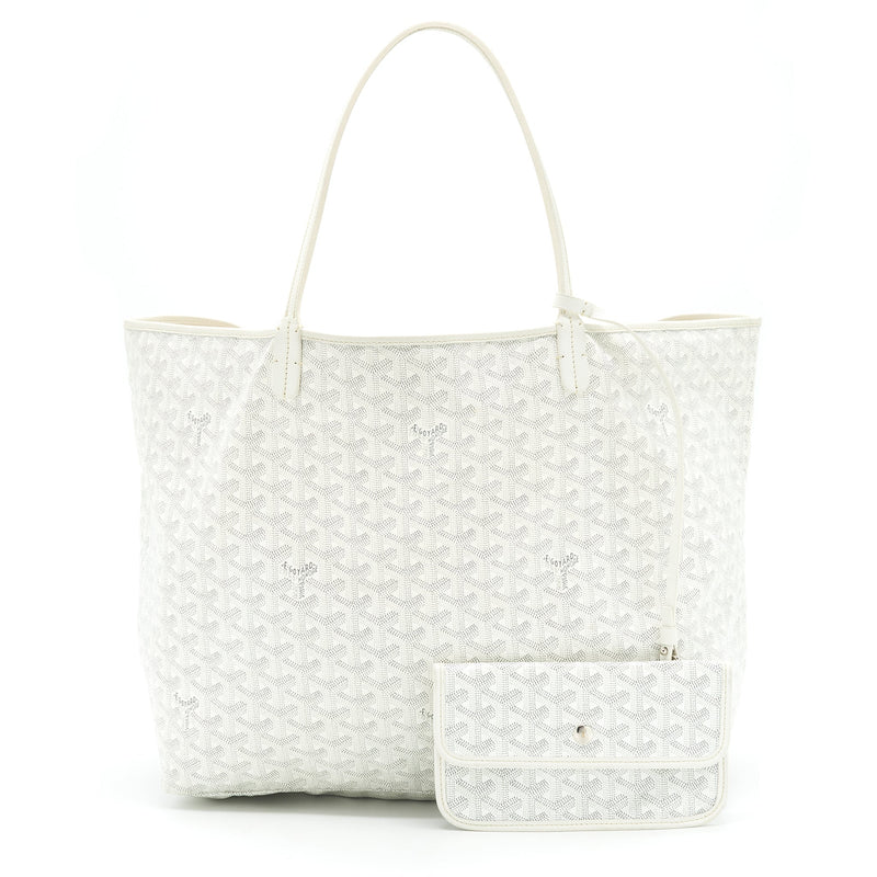 GOYARD SAINT LOUIS TOTE GM WHITE