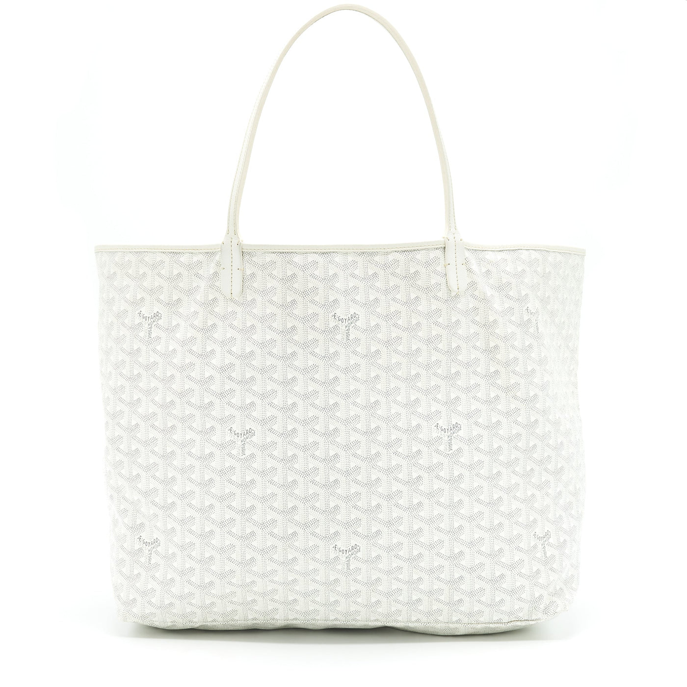 GOYARD SAINT LOUIS TOTE GM WHITE