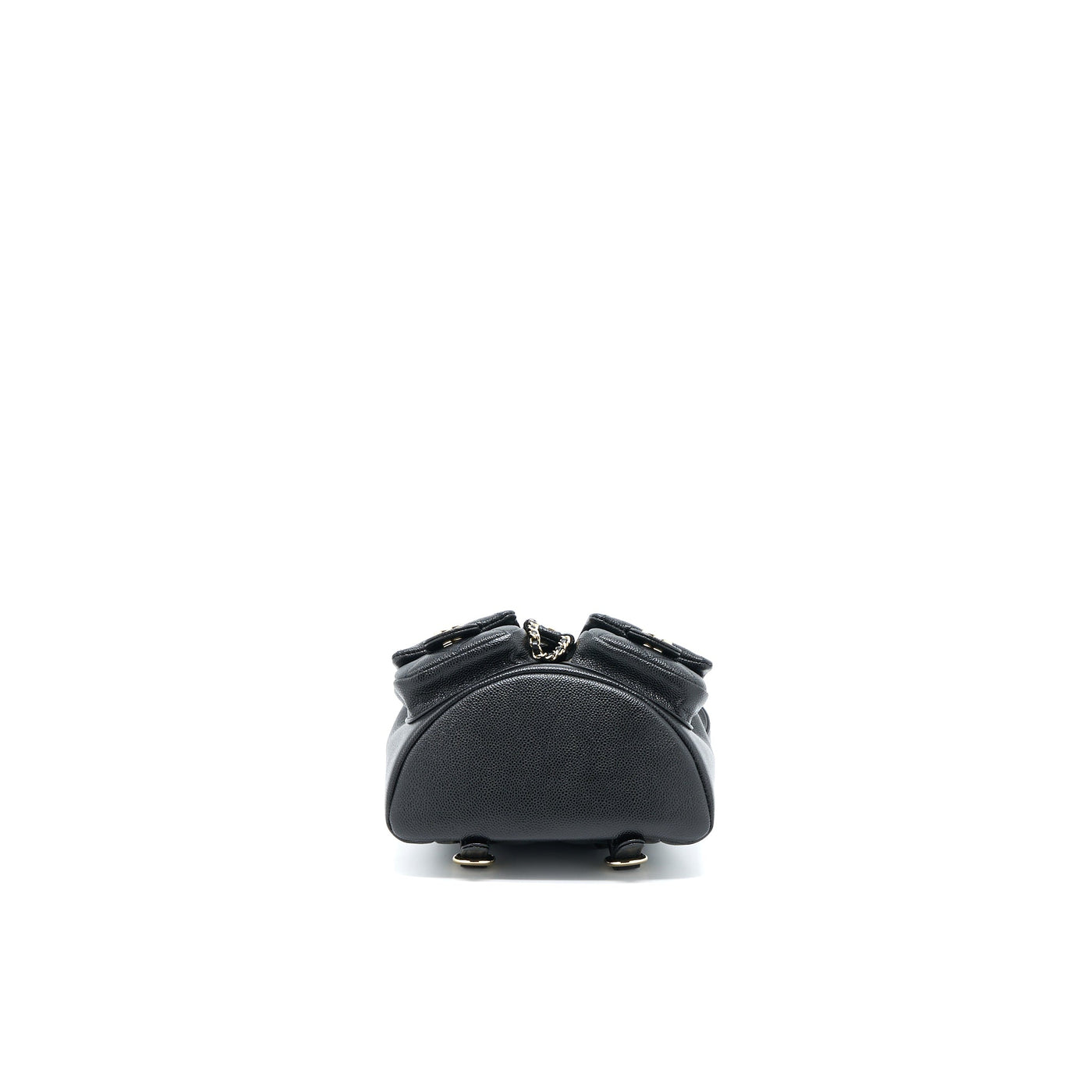 CHANEL 23P MINI TRIPLE PACK BACKPACK CAVIAR BLACK LGHW (MICROCHIP)